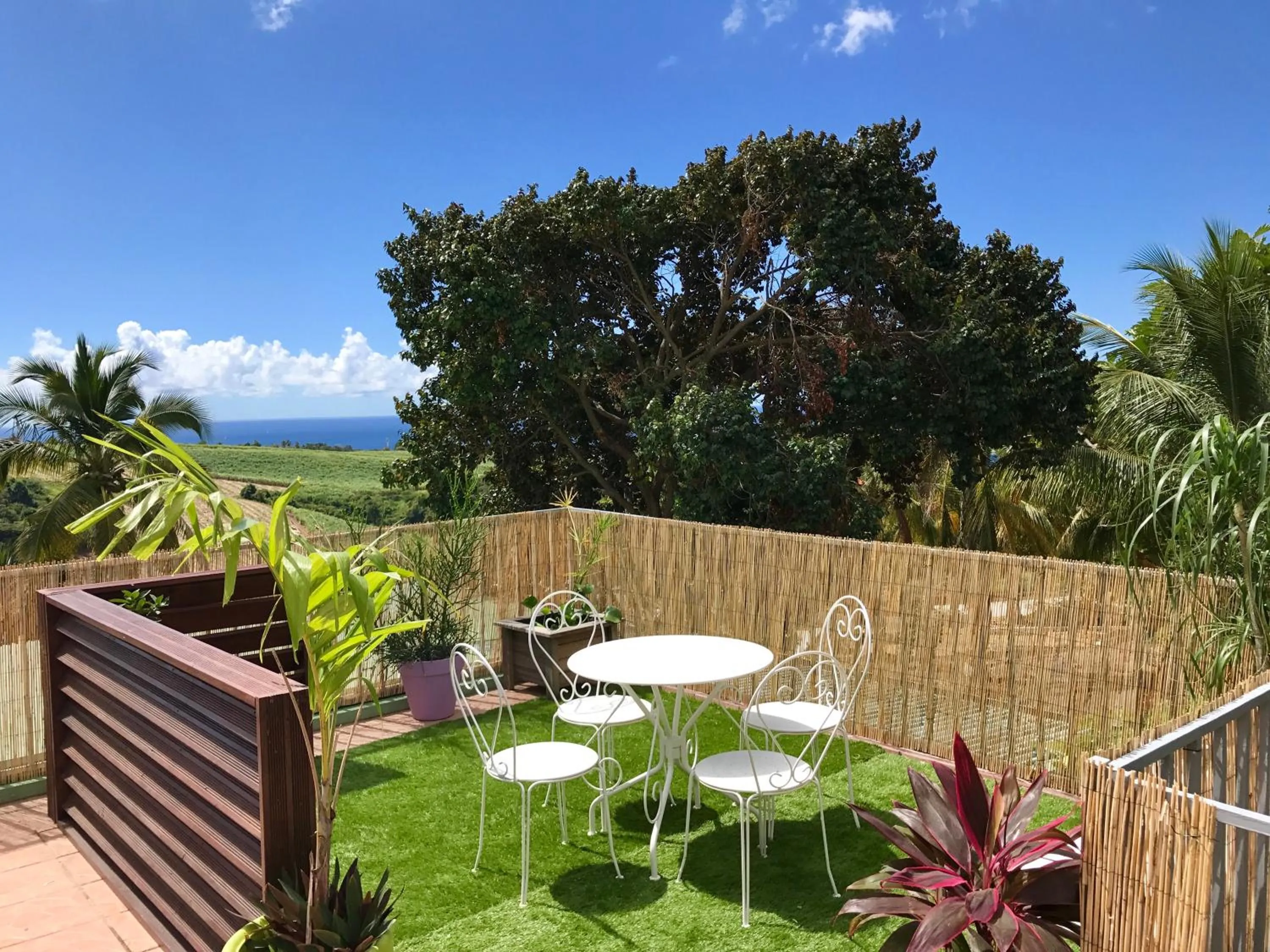 Patio in Résidence Paradis Tropical