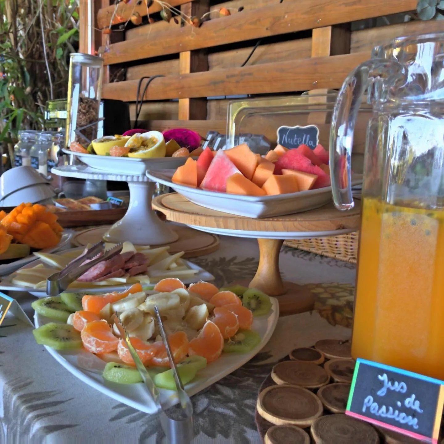 Food and drinks in Résidence Paradis Tropical