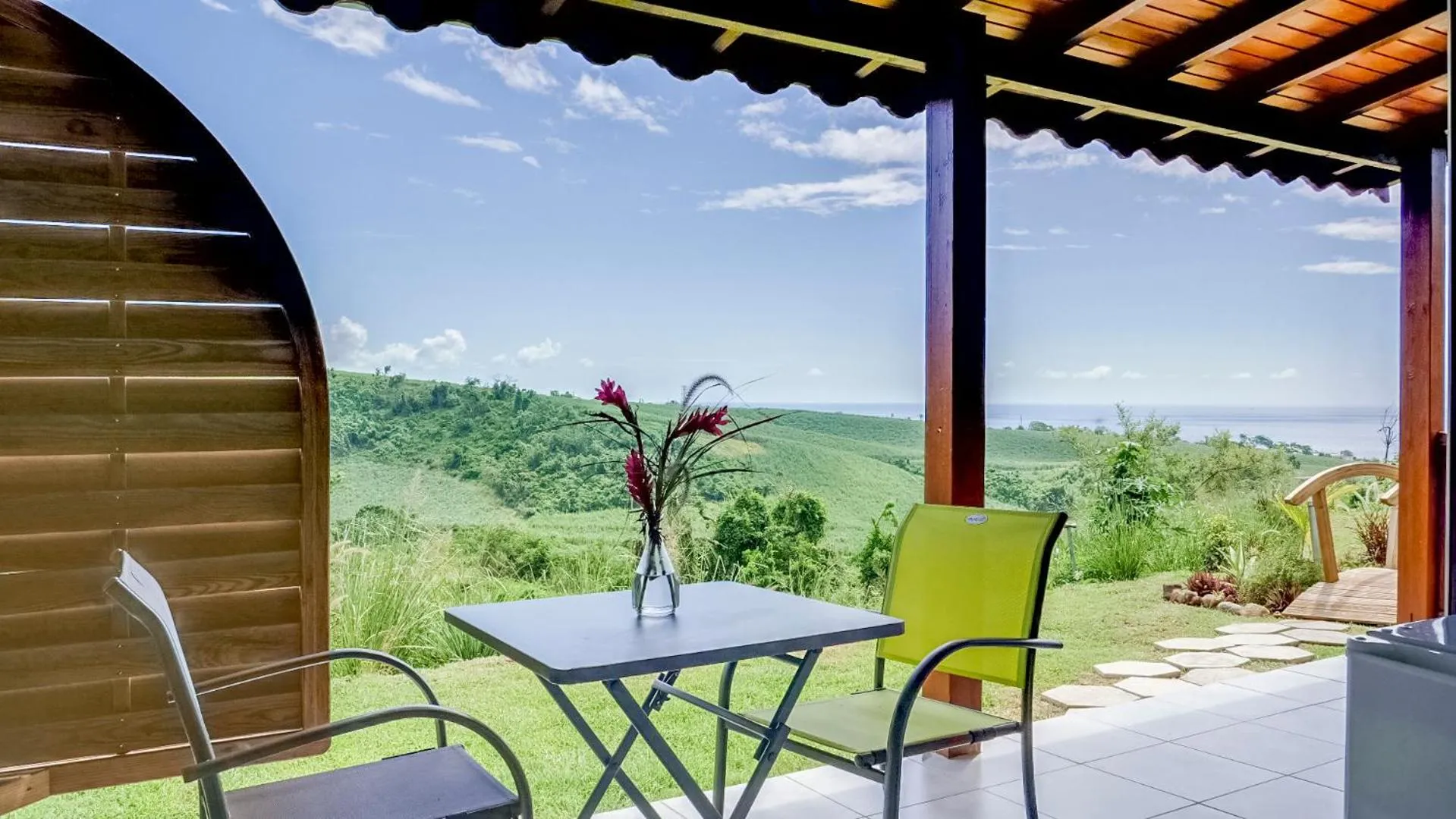 Balcony/Terrace in Résidence Paradis Tropical