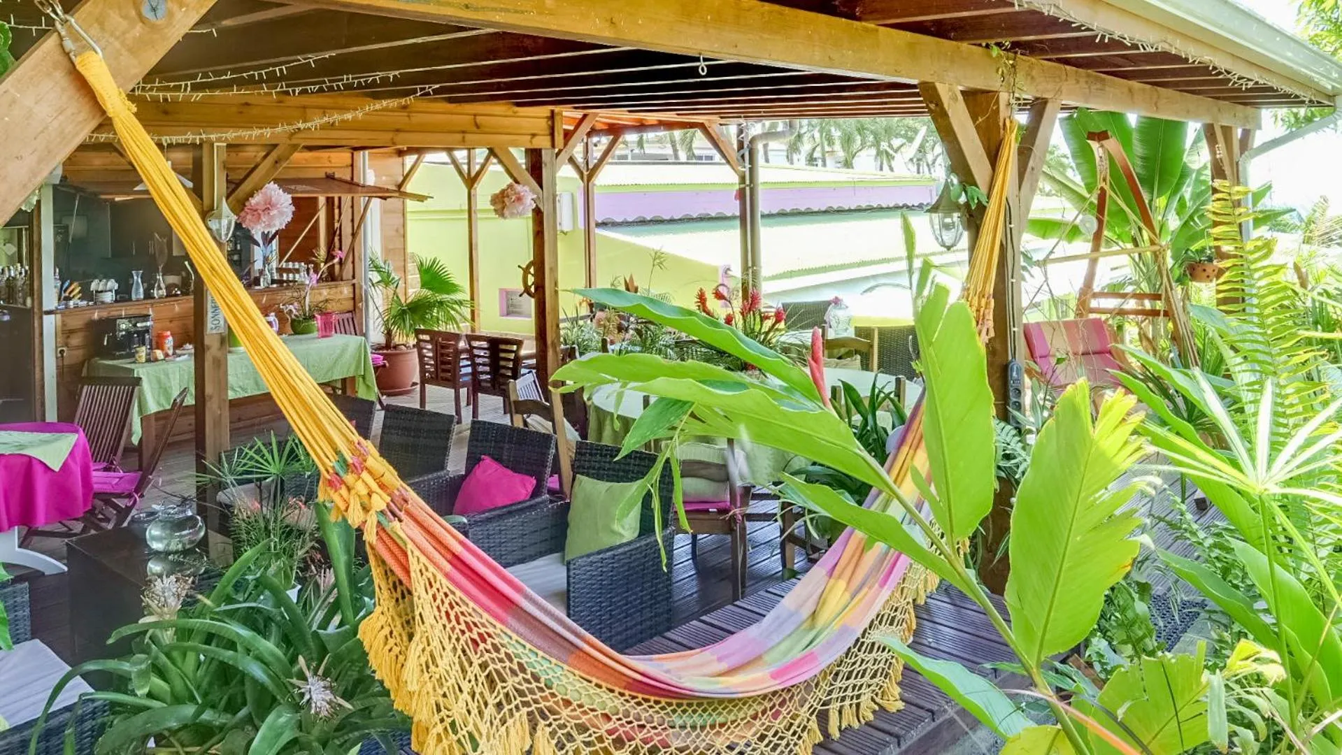 Balcony/Terrace in Résidence Paradis Tropical