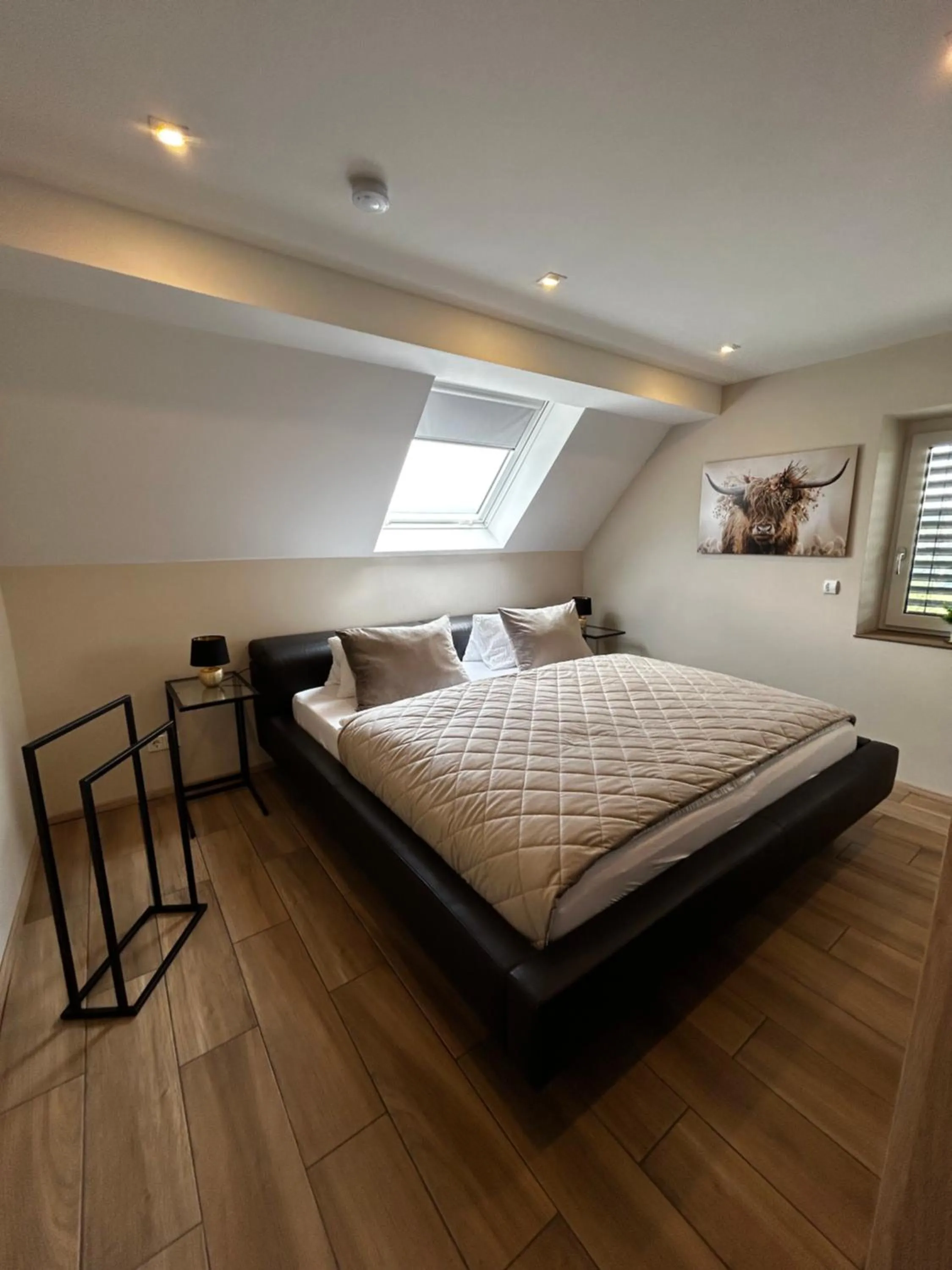 Bed in WohnRaum Gäste- & Boardinghaus