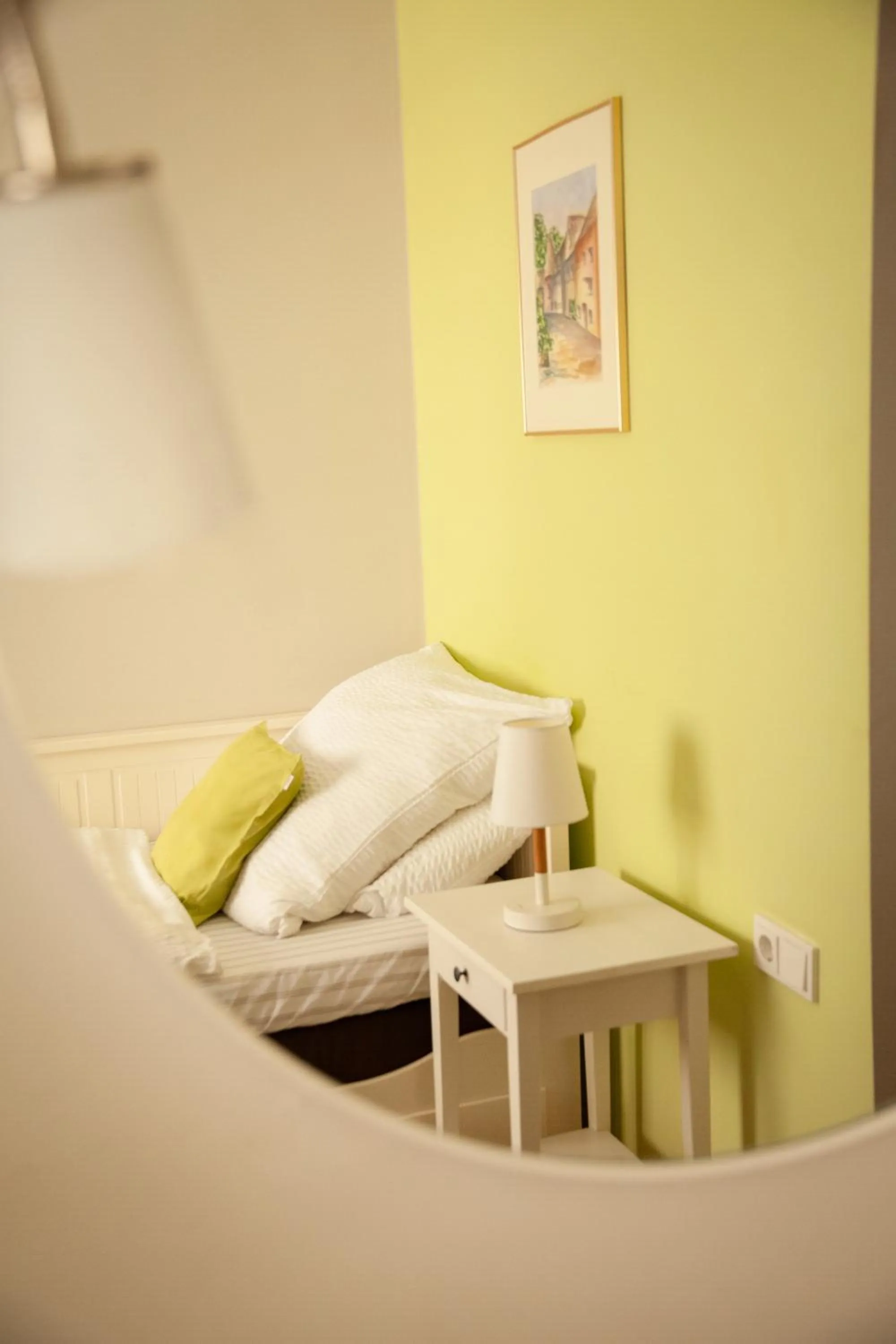 Bed in WohnRaum Gäste- & Boardinghaus