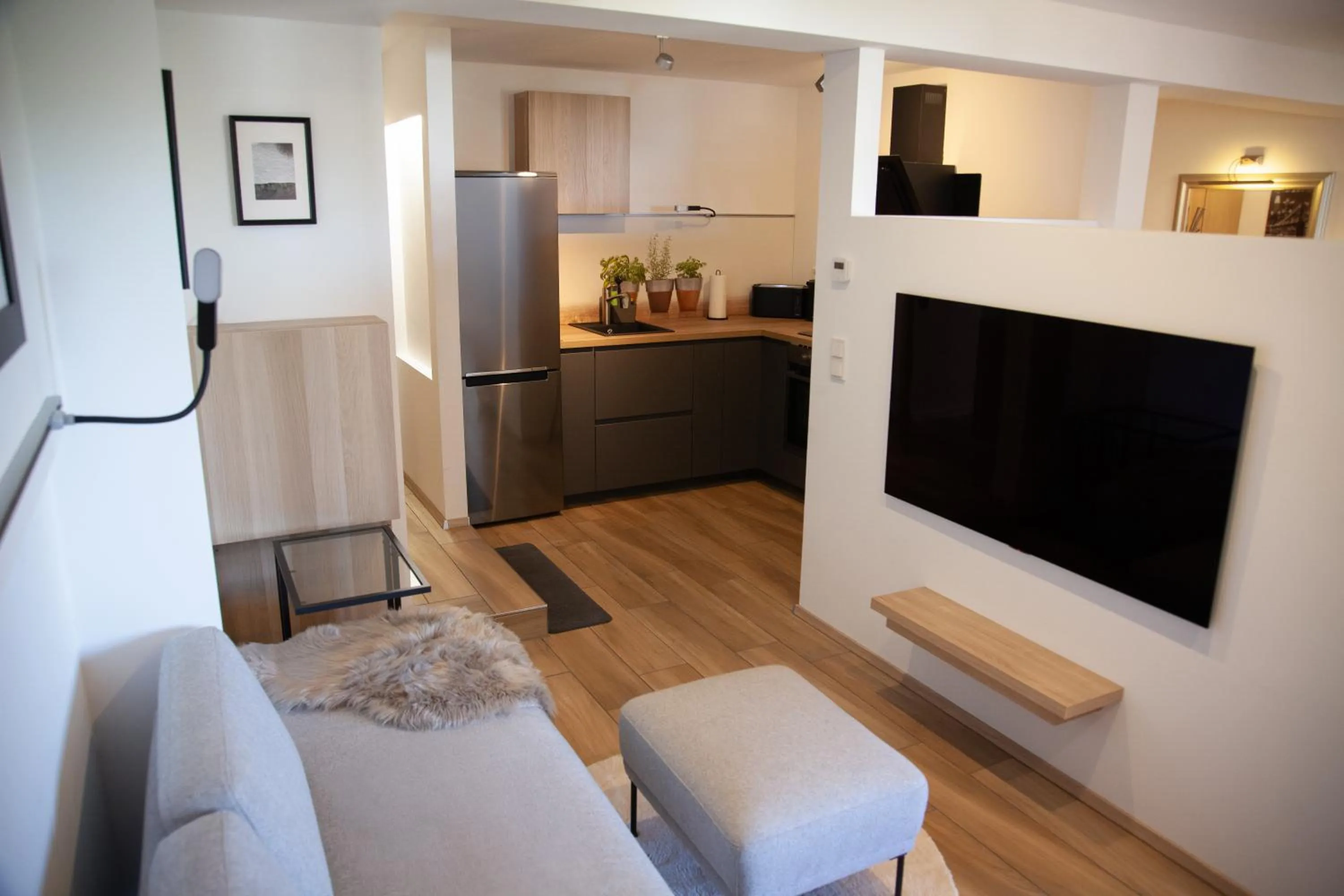 TV and multimedia in WohnRaum Gäste- & Boardinghaus