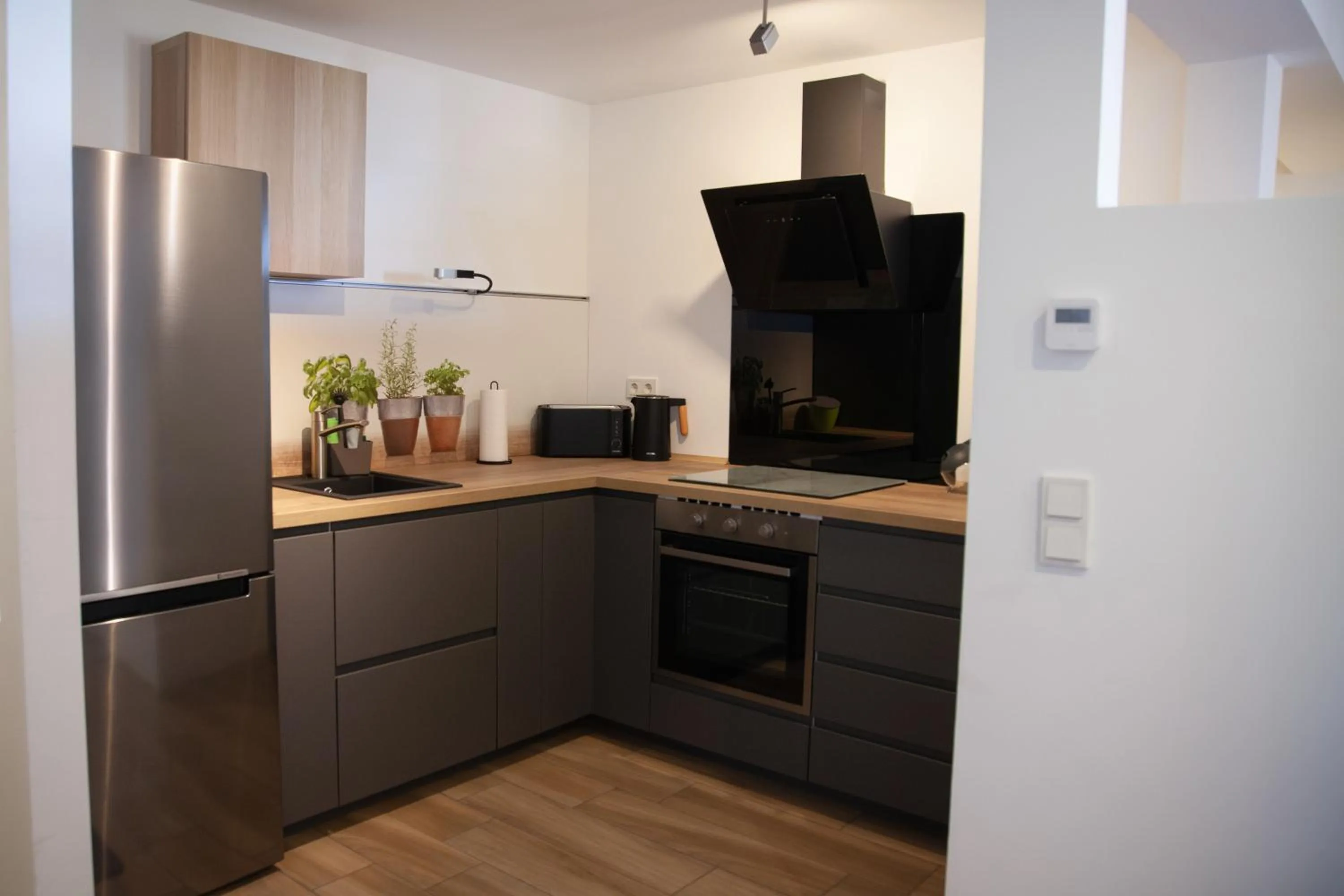 Coffee/tea facilities in WohnRaum Gäste- & Boardinghaus