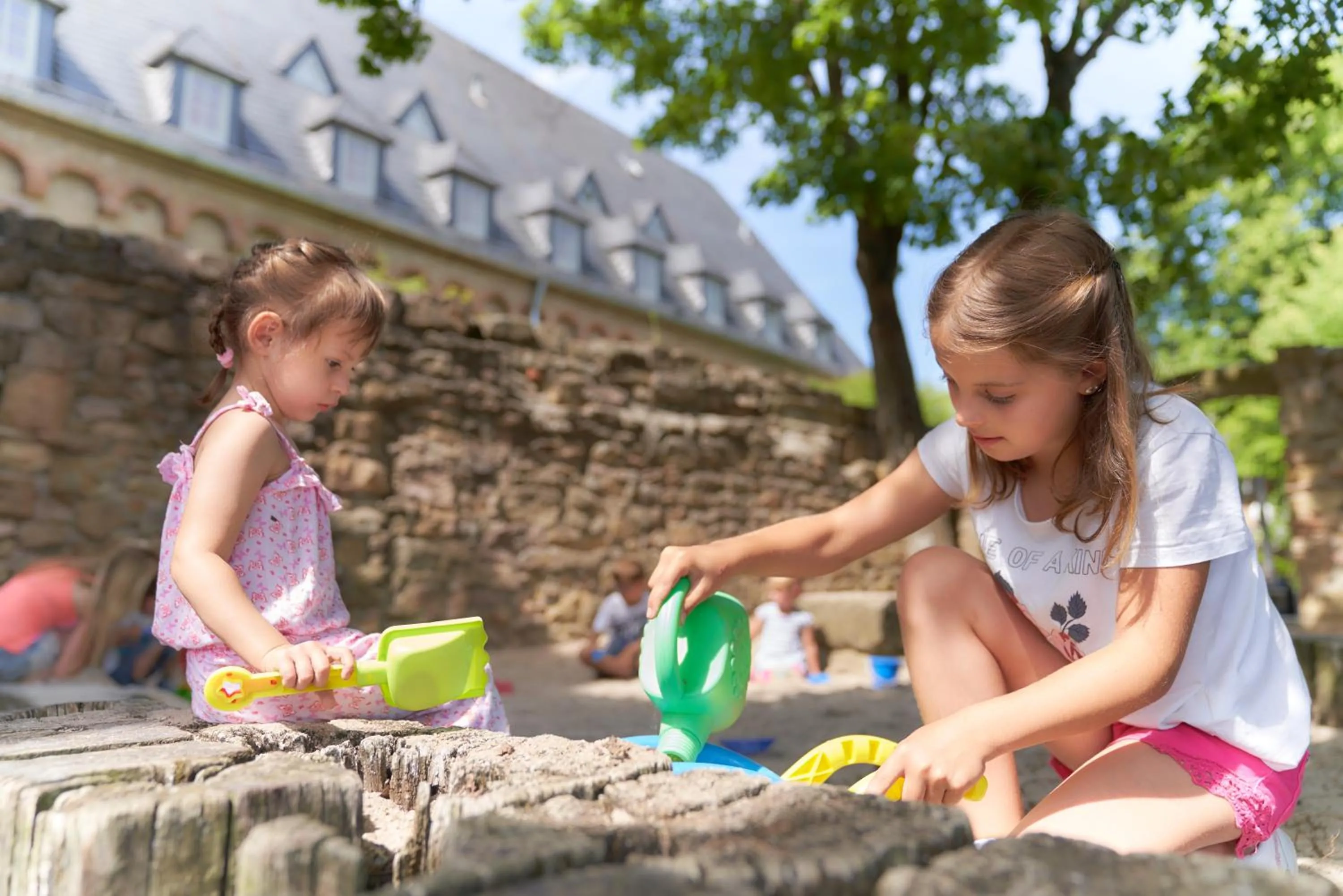 Patio in Ev.Familienferien-und Bildungsstätte Ebernburg