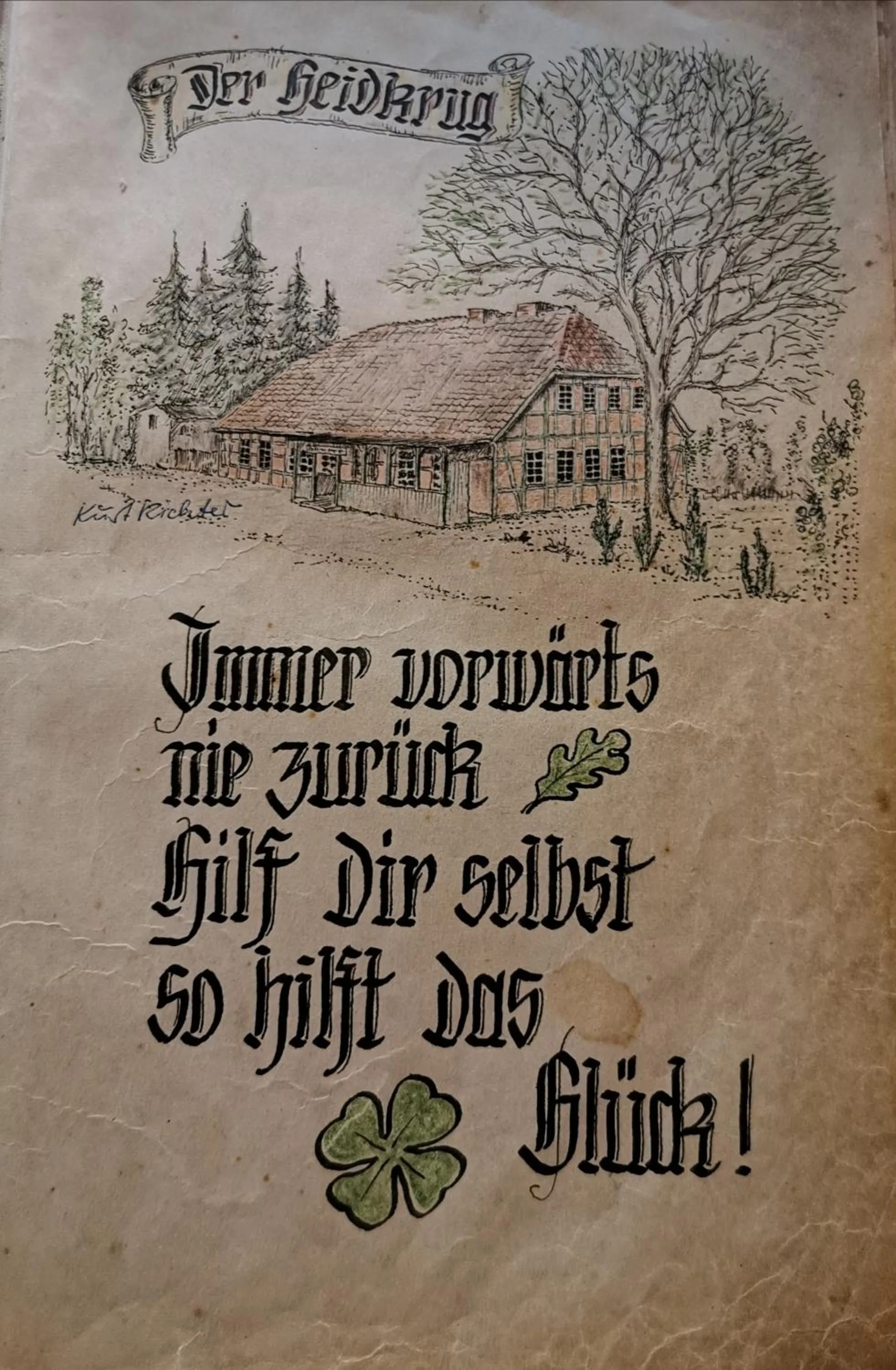 Logo/Certificate/Sign in Landhotel Heidkrug