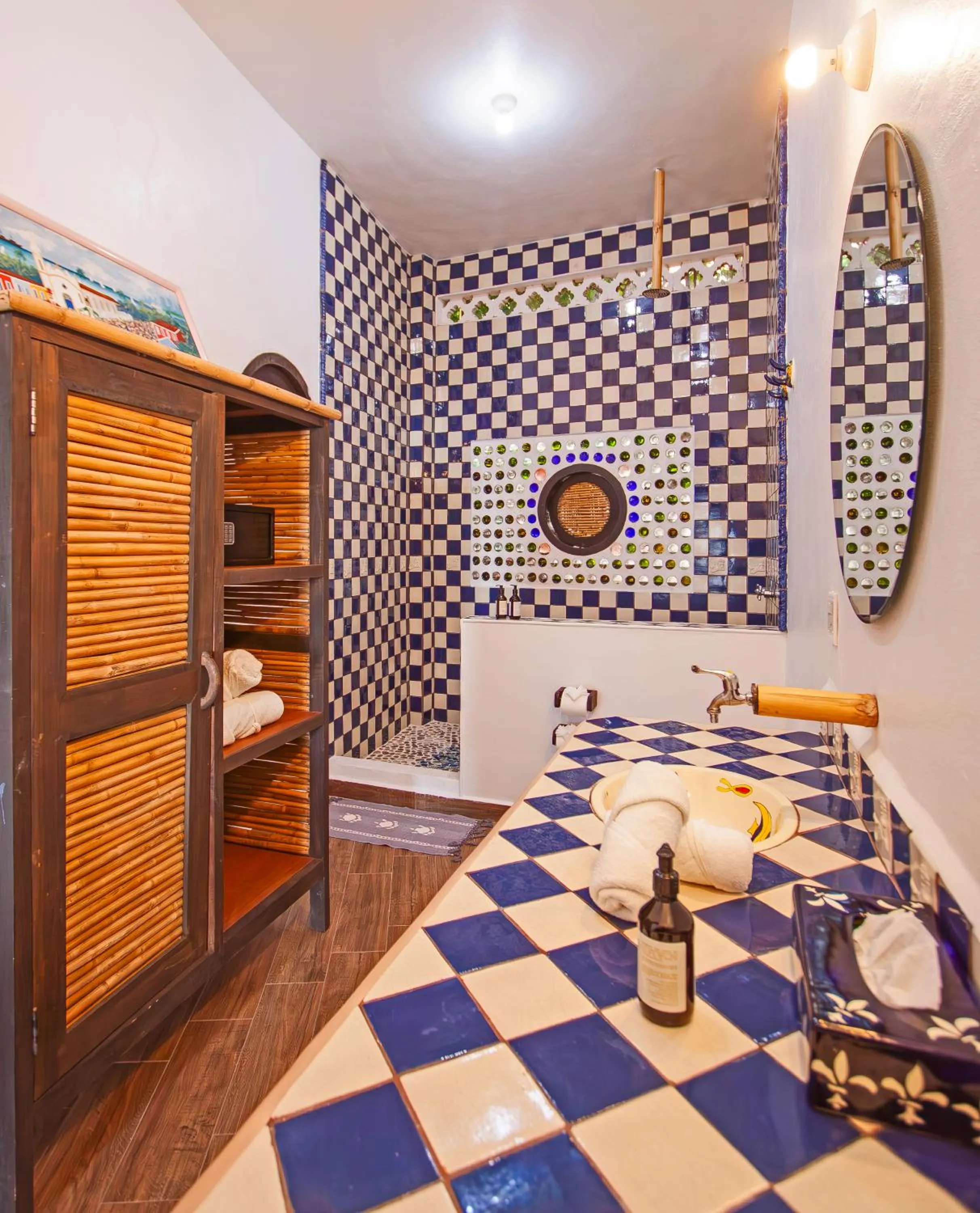 Bathroom in Posada Buda-Tortuga