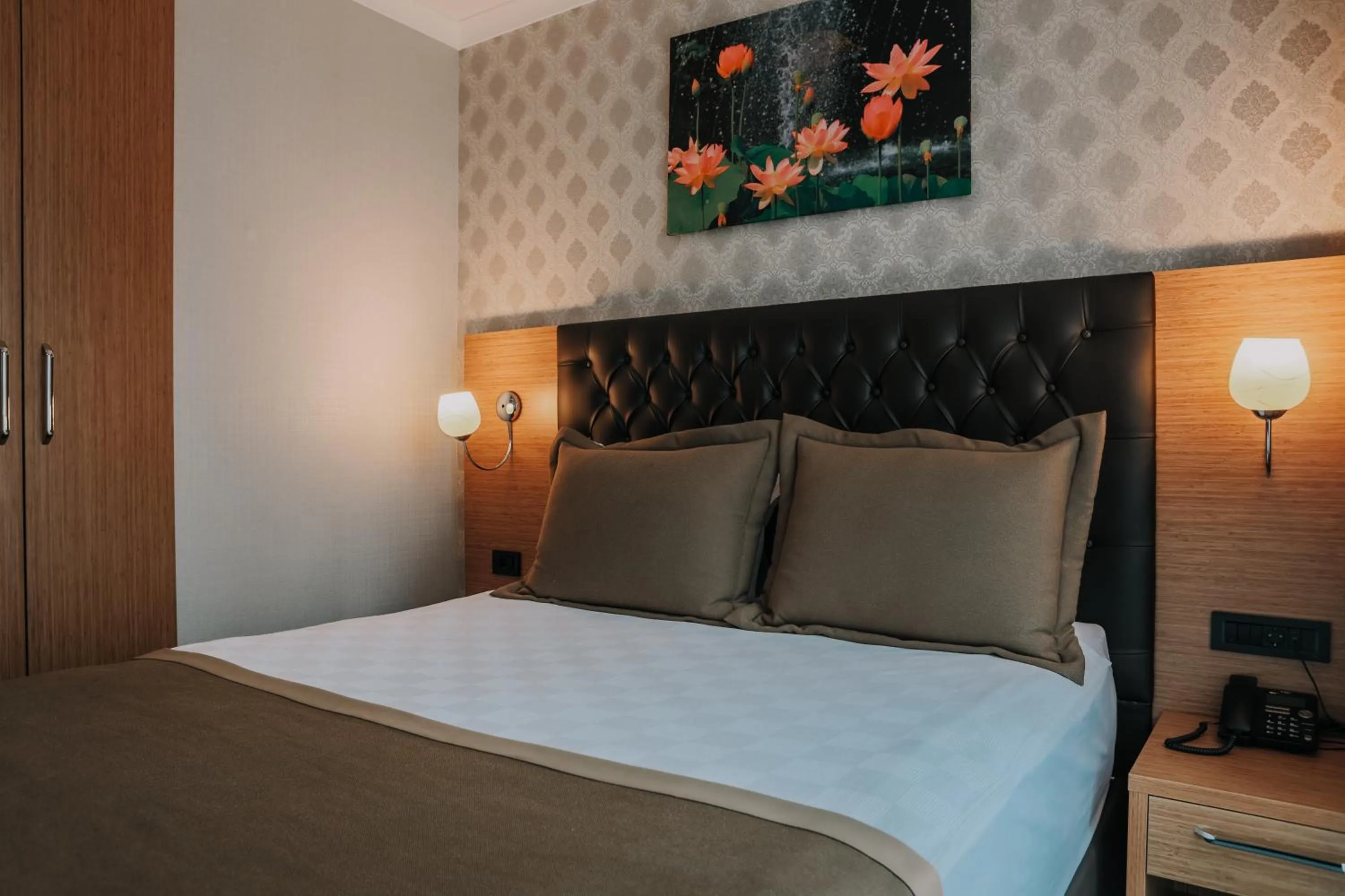 Bed in Otel Grand Lark İstanbul