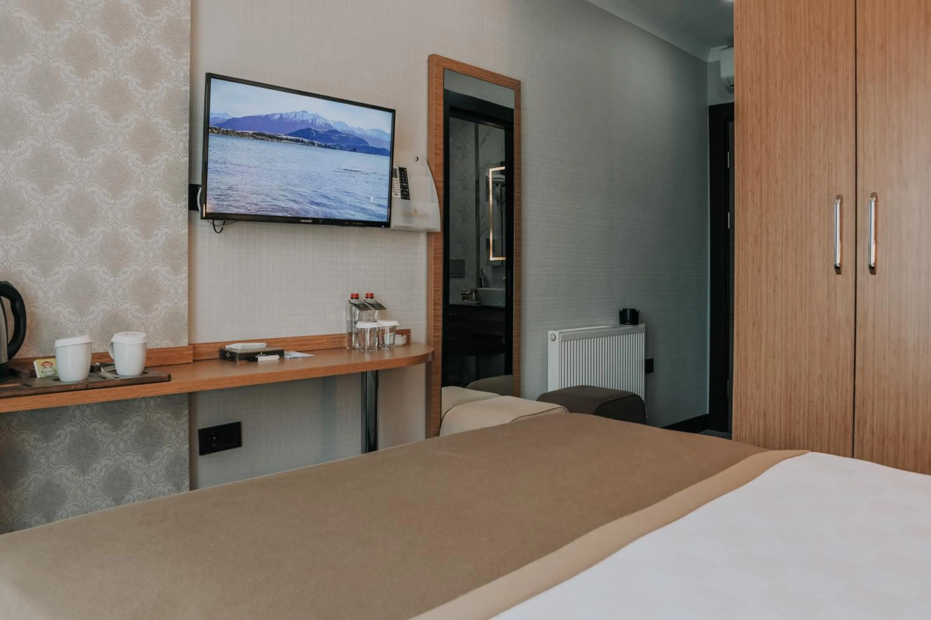 Bed in Otel Grand Lark İstanbul