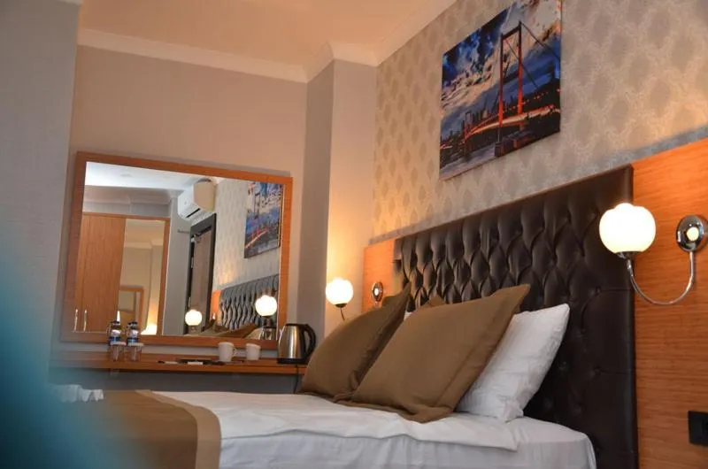 Bed in Otel Grand Lark İstanbul