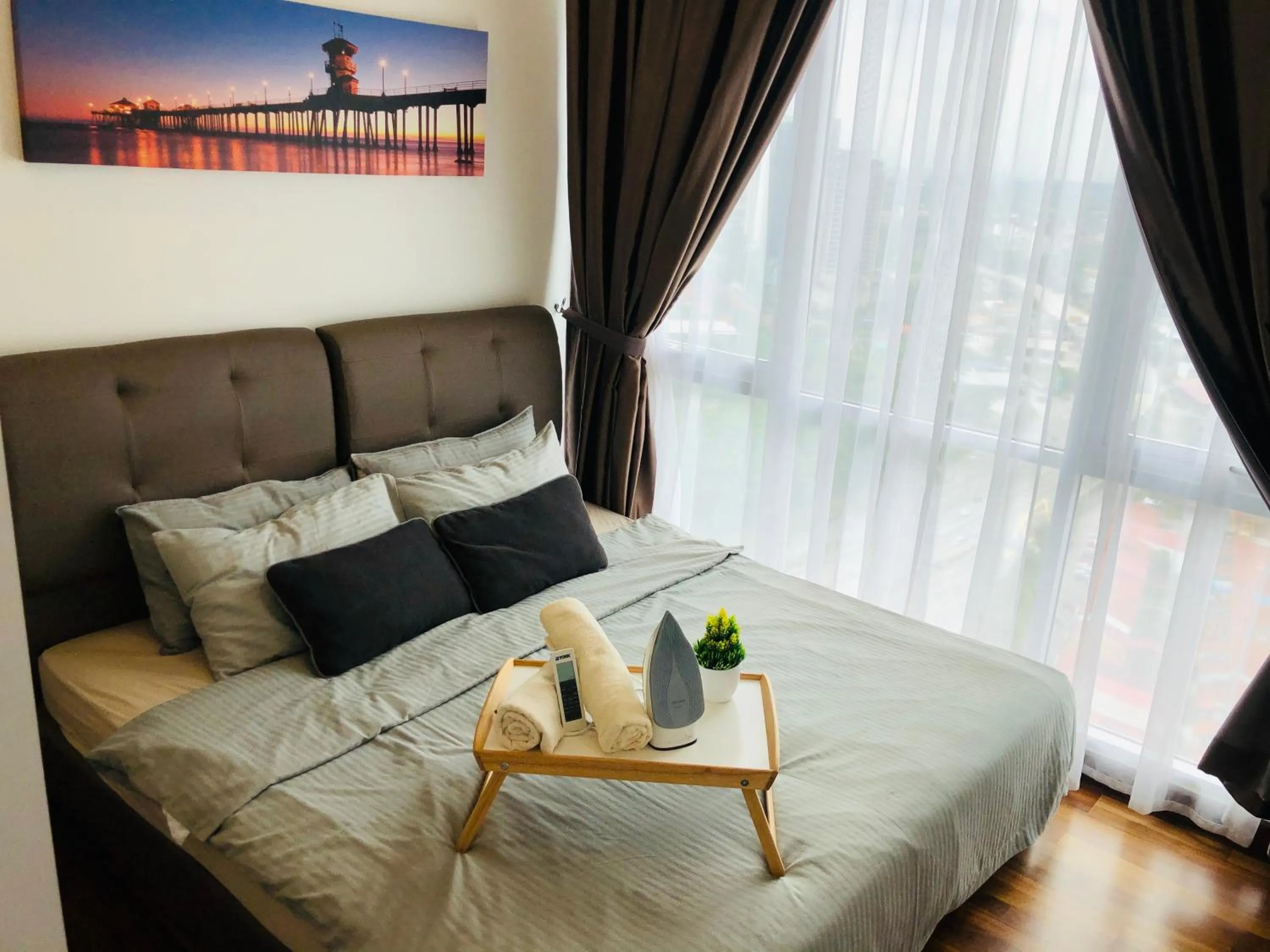 Bed in Paragon Suite Homestay by Antlerzone