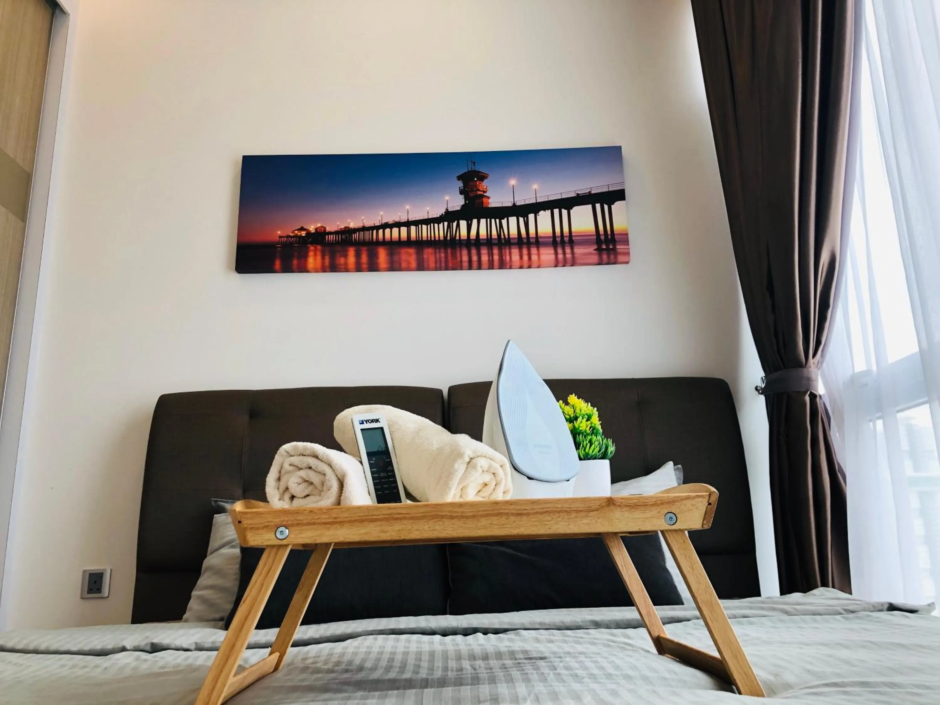 Bed in Paragon Suite Homestay by Antlerzone