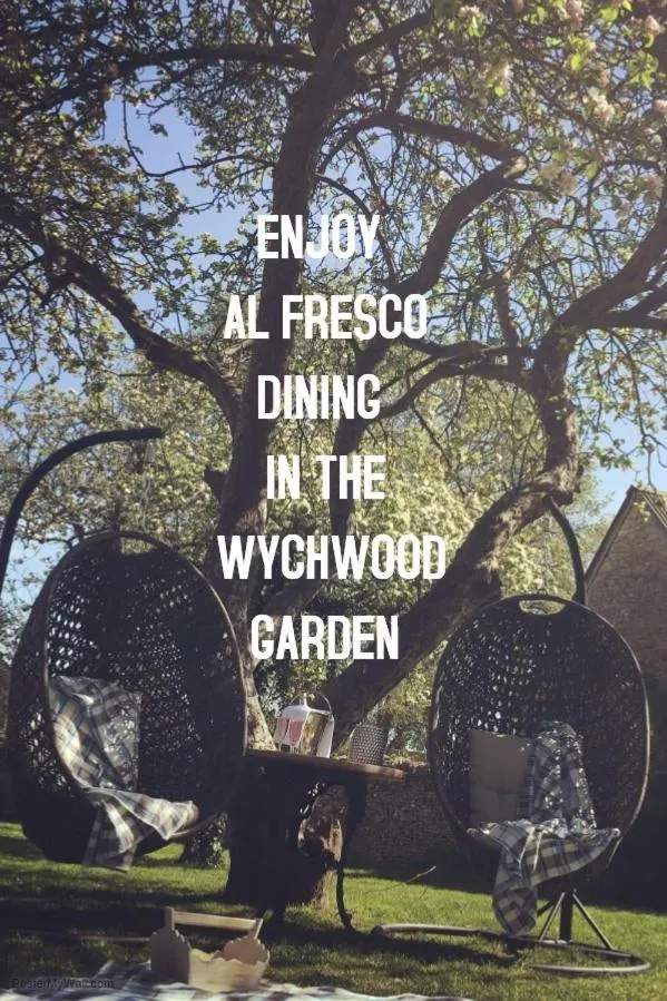 Garden view in The Wychwood Inn