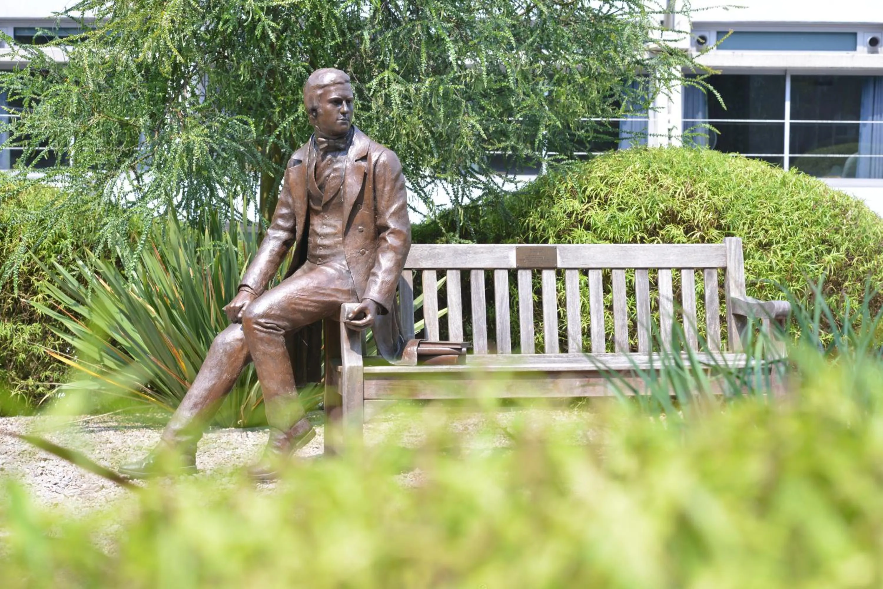 Garden in Christ's College Cambridge