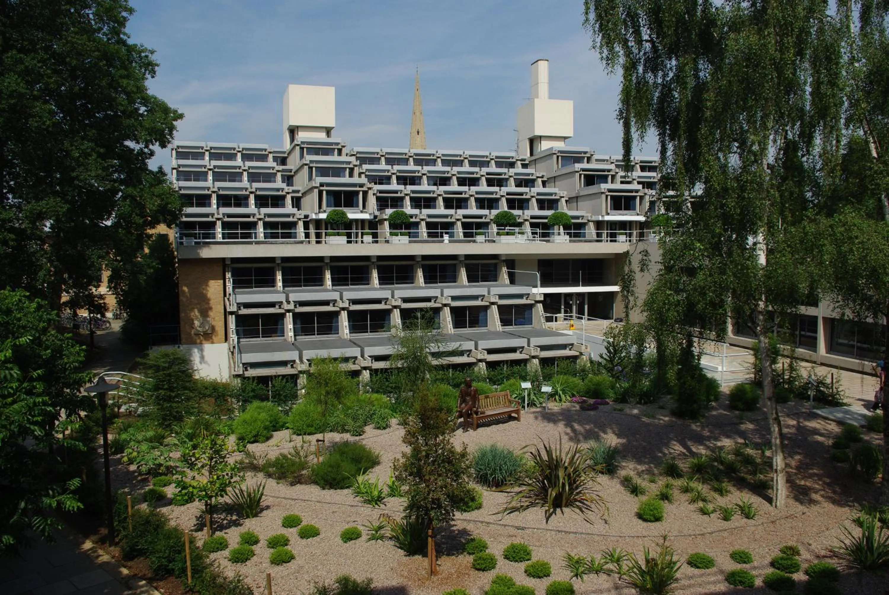 Facade/entrance in Christ's College Cambridge
