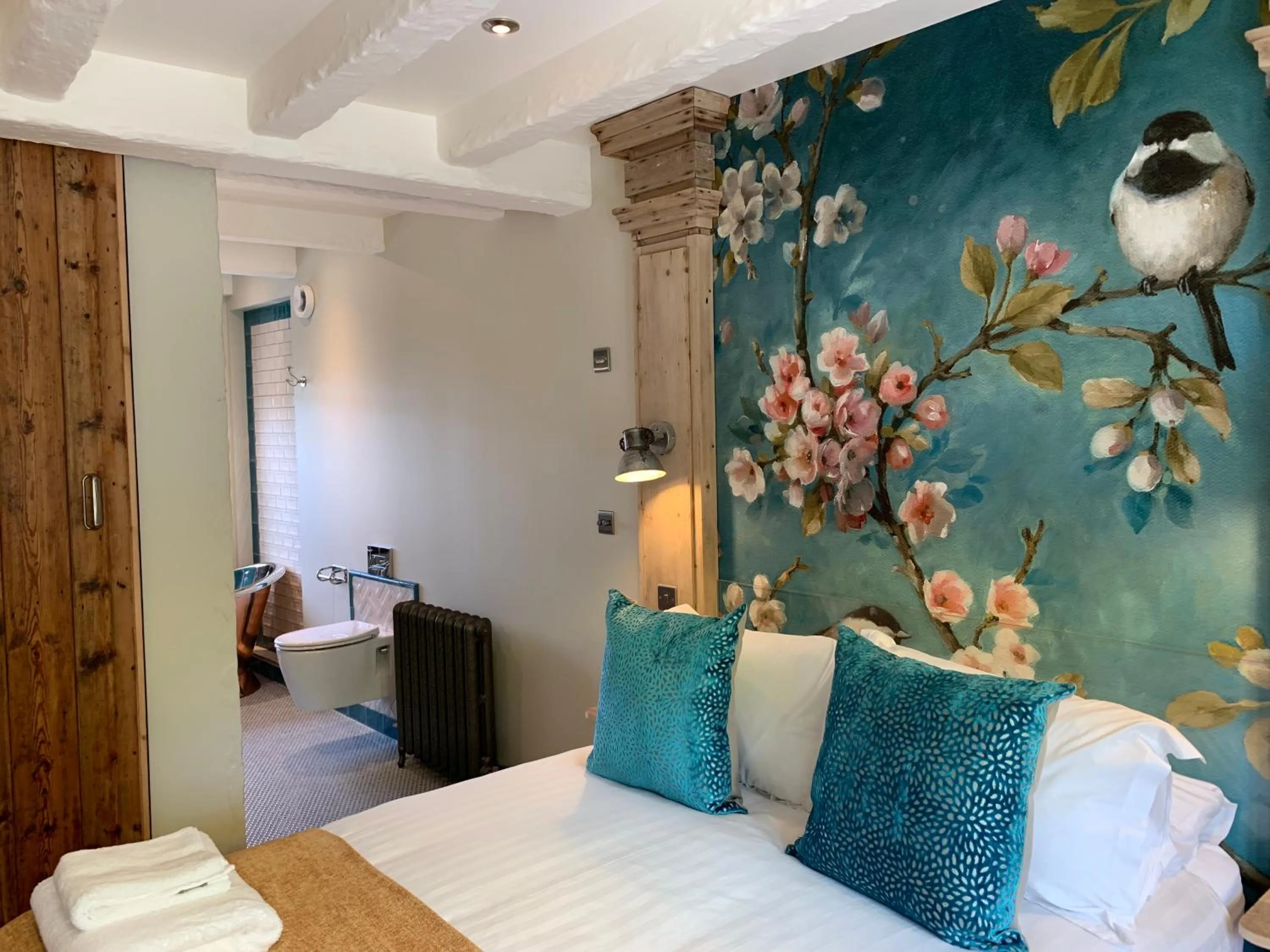 Bed in Bradleigh Lodge