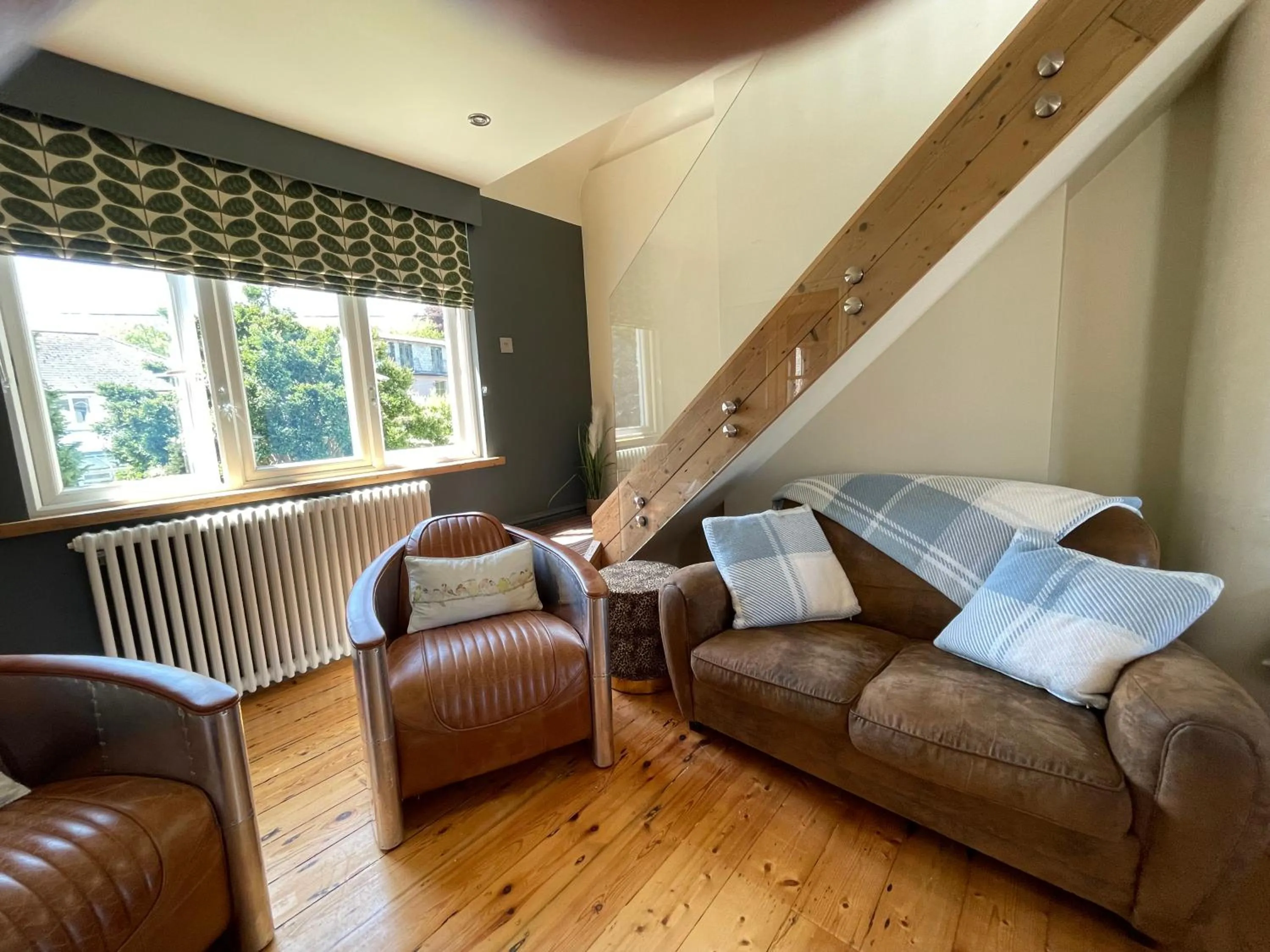 Seating area in Bradleigh Lodge