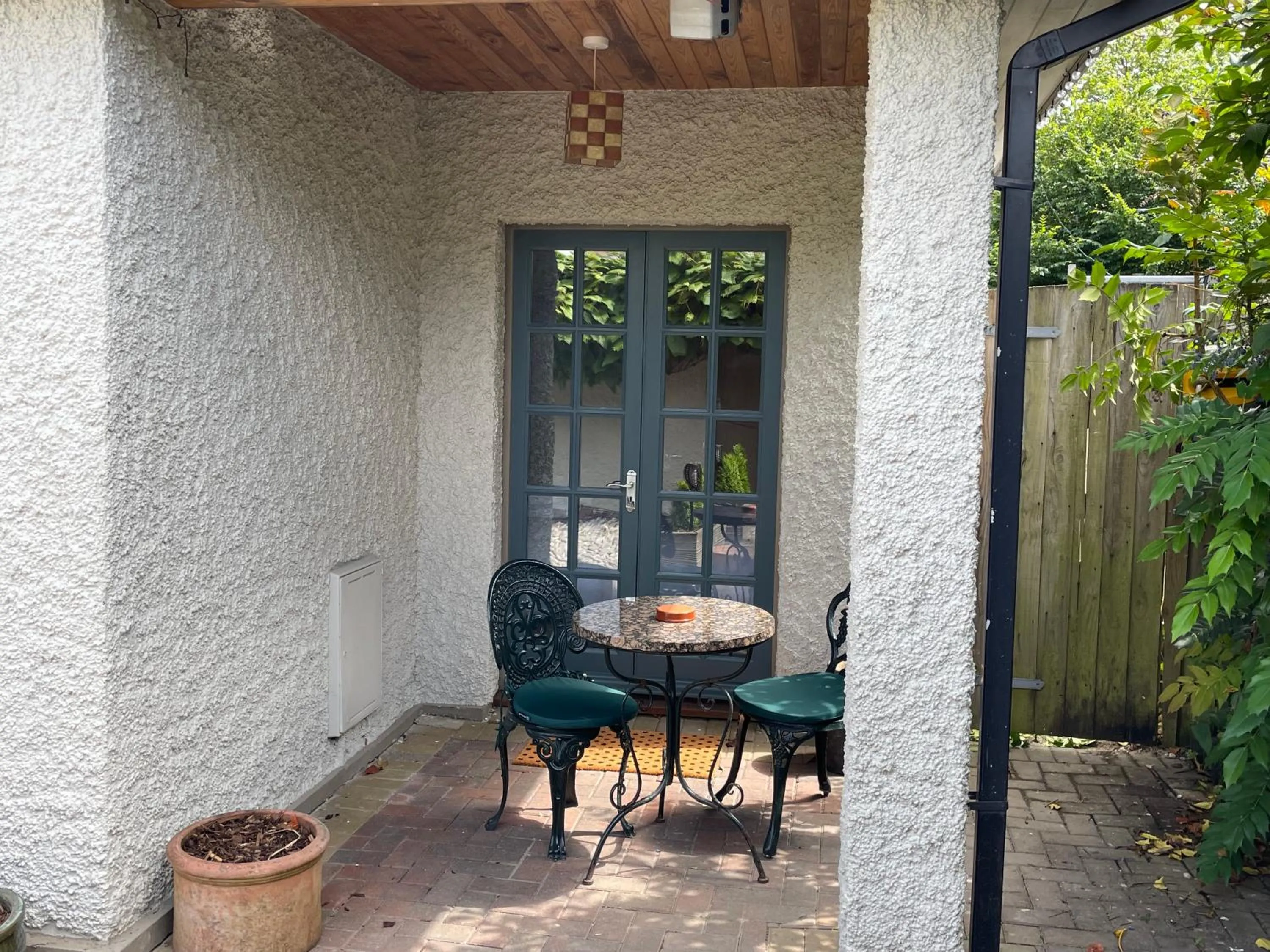 Patio in Bradleigh Lodge