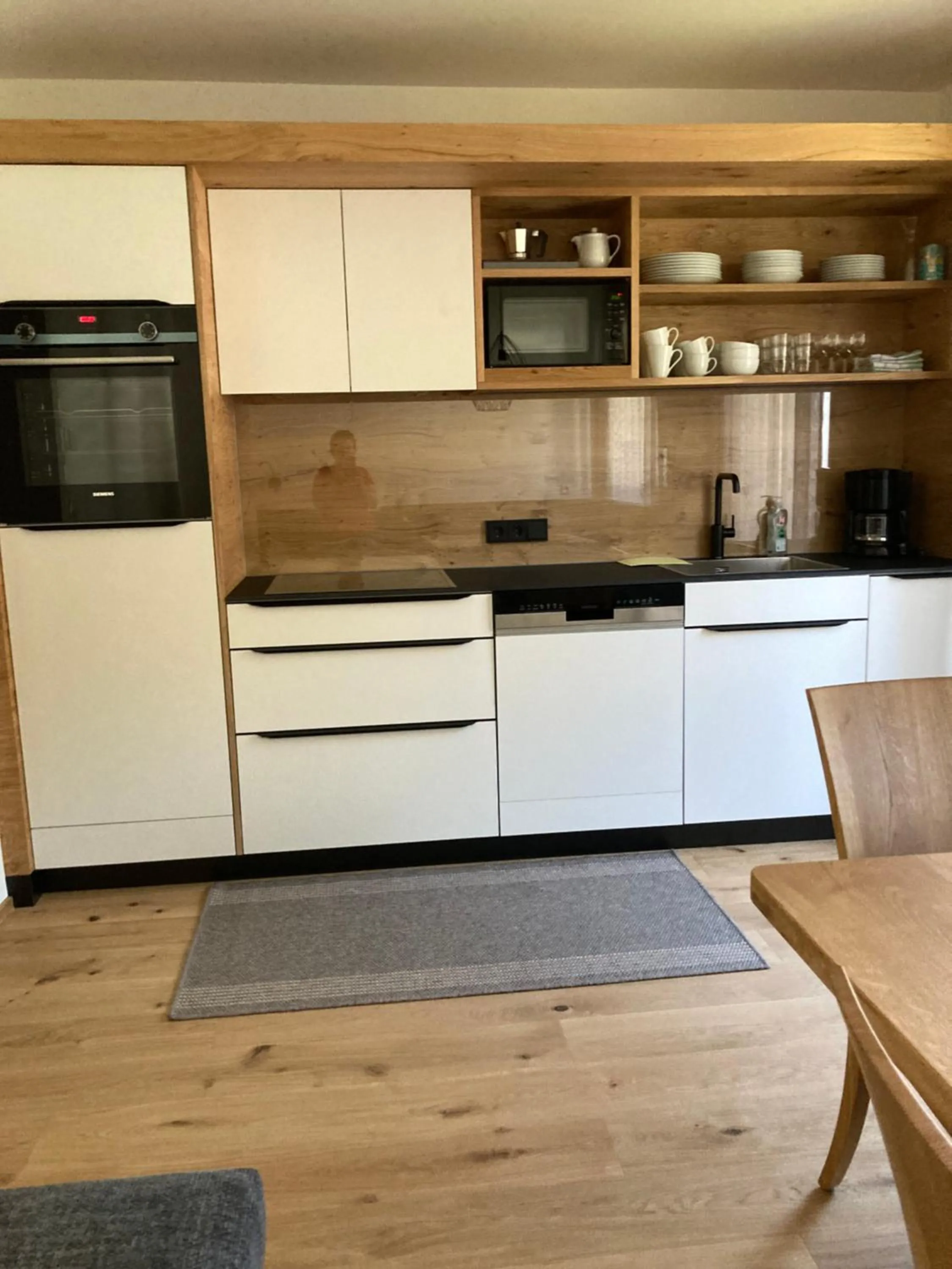 kitchen in Appartements Pichler