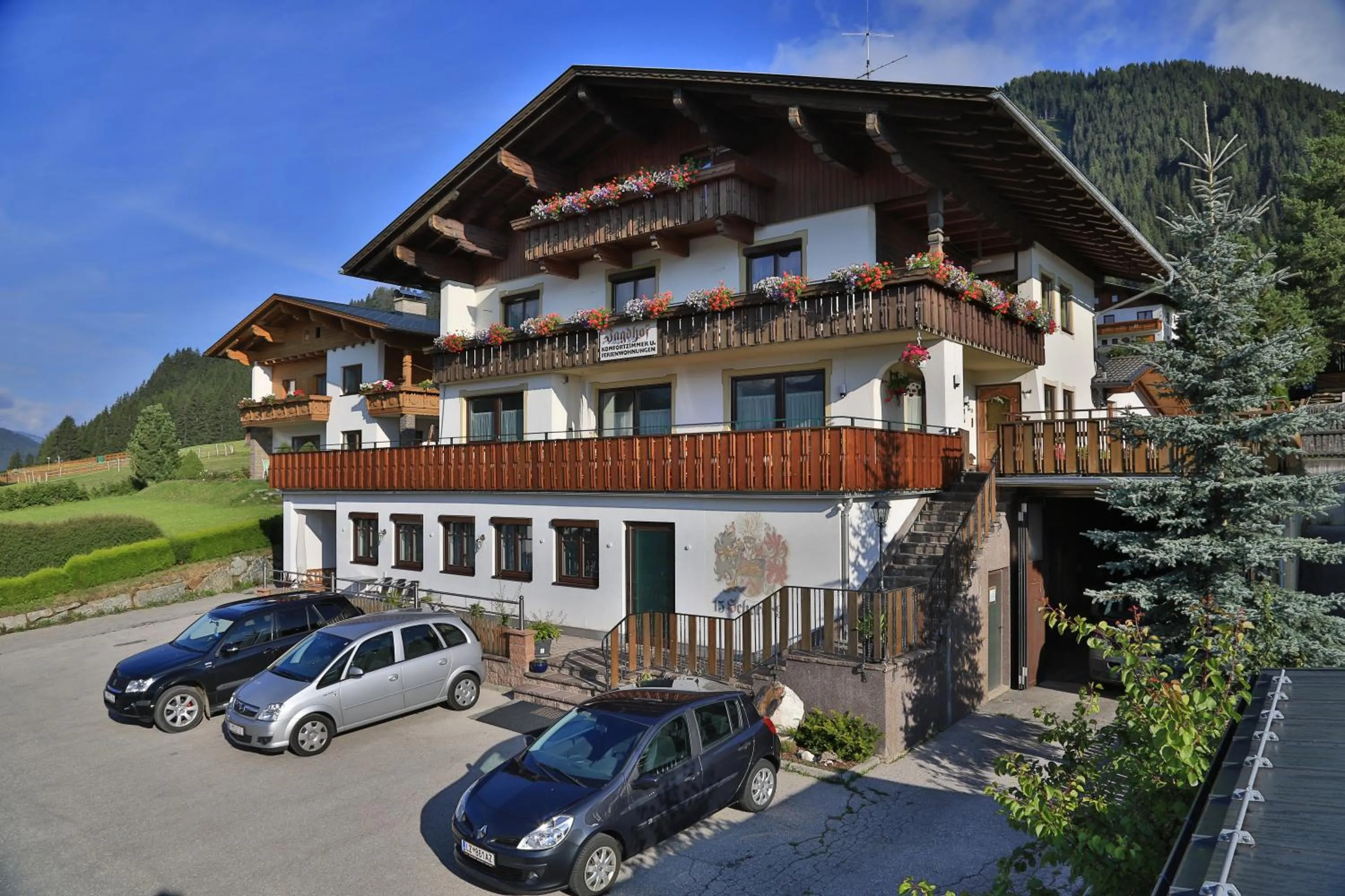 Property building in Frühstückspension Jagdhof