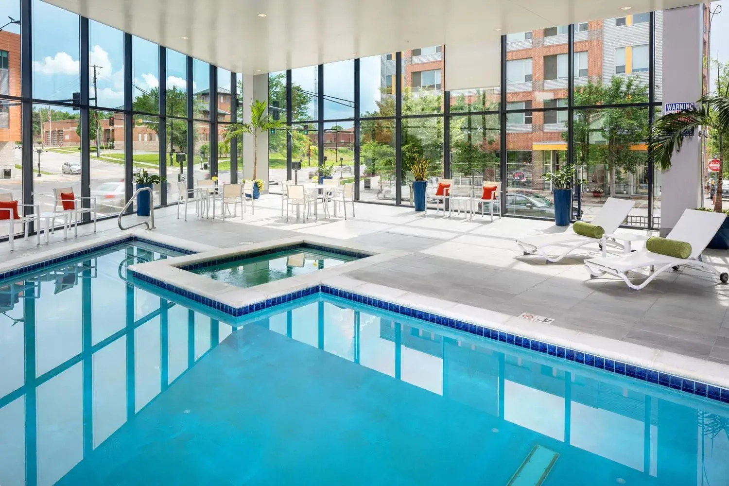 Swimming pool in Kent State University Hotel and Conference Center Swimming pool in Kent State University Hotel and Conference Center