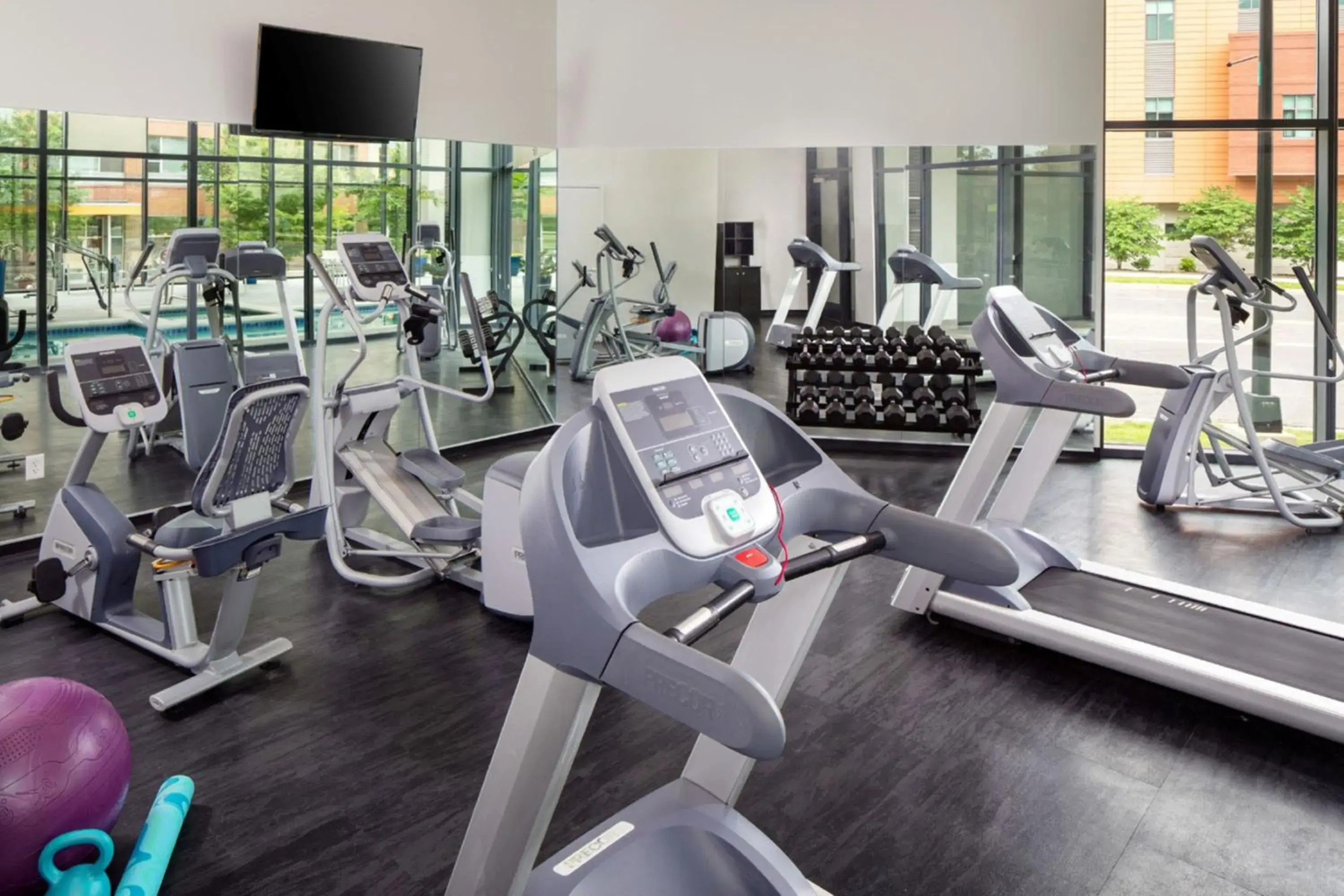 Fitness centre/facilities in Kent State University Hotel and Conference Center Fitness centre/facilities in Kent State University Hotel and Conference Center