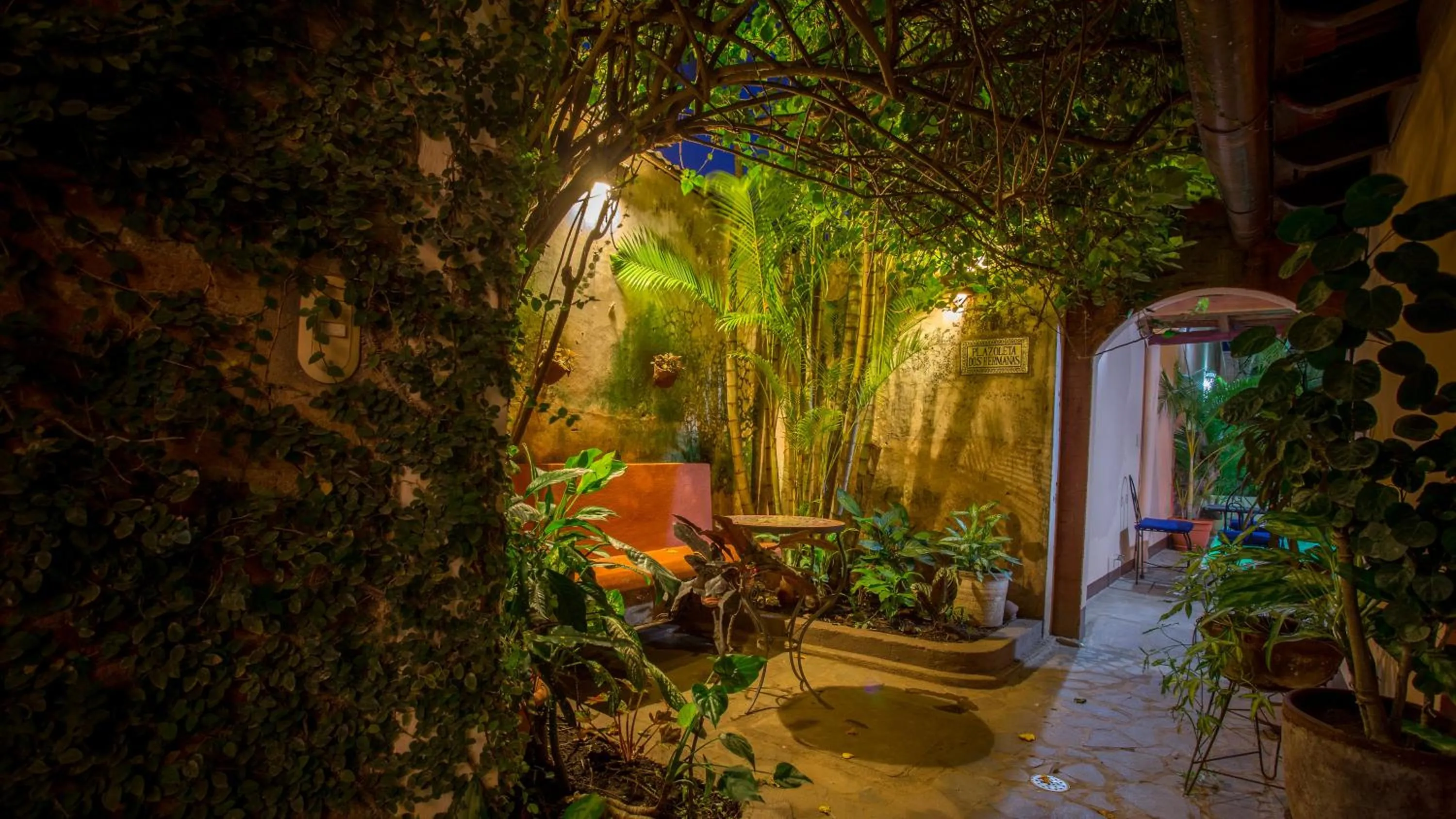 Patio in Hotel Casa San Francisco