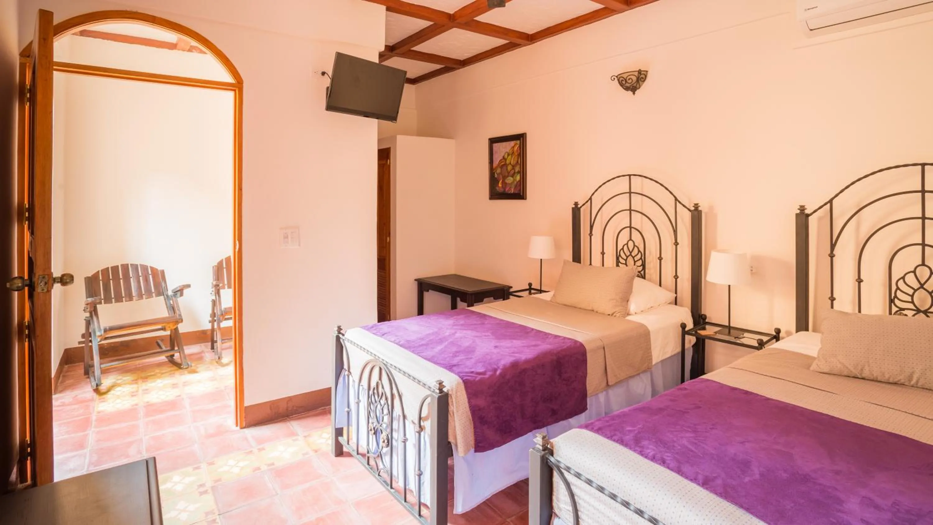 Bed in Hotel Casa San Francisco