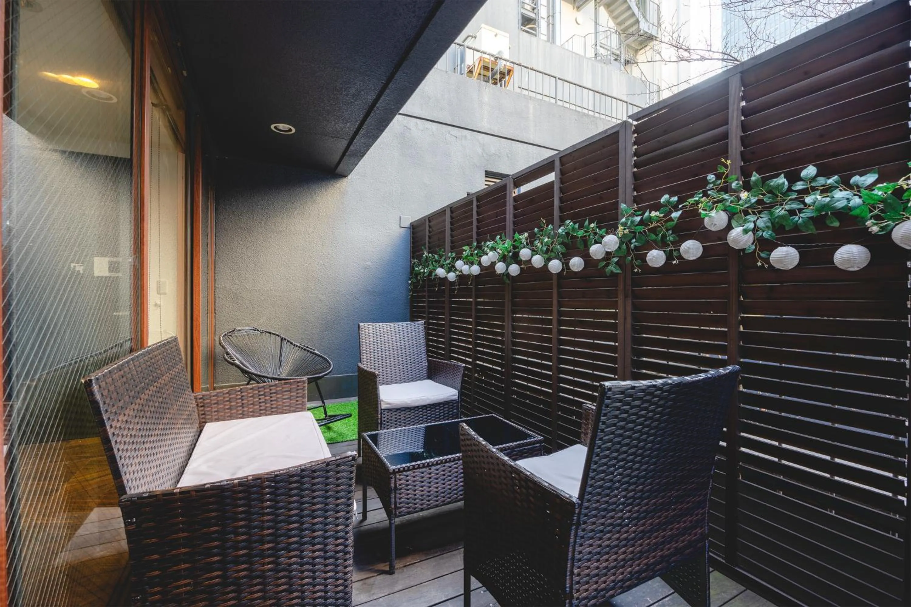 Balcony/Terrace in Centurion Hotel Residential Akasaka Station