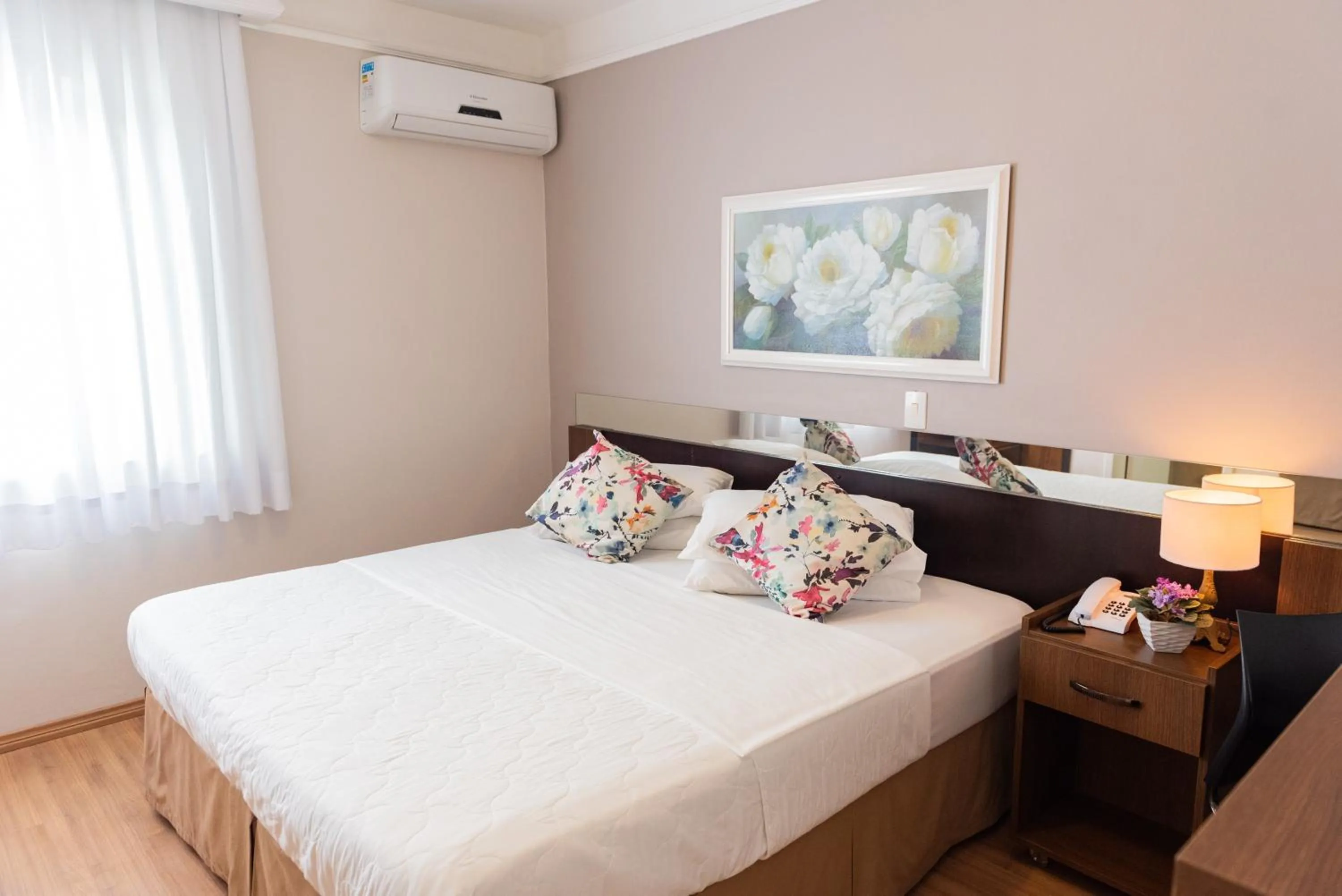 Bed in Hotel Itajara