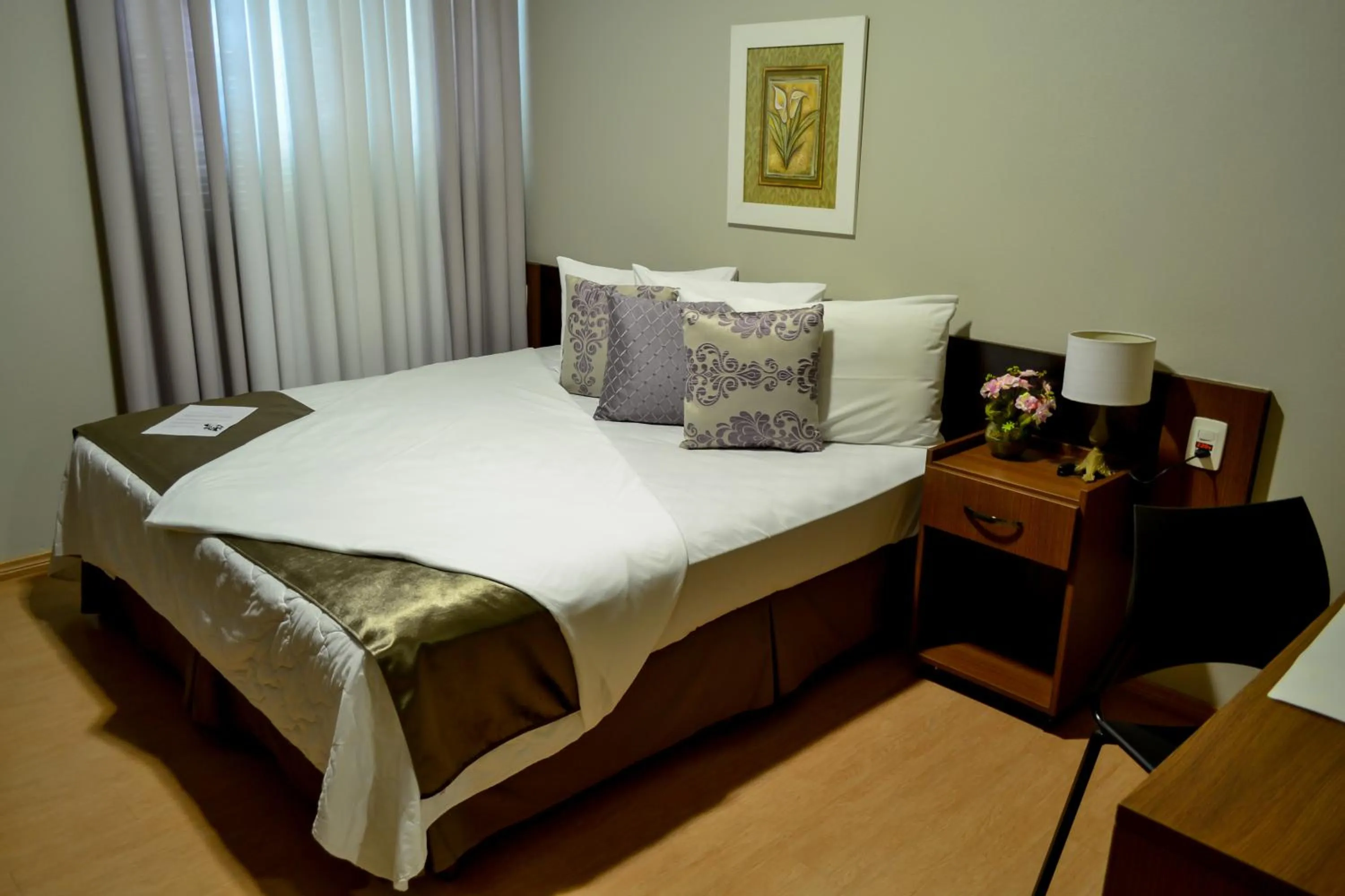 Bed in Hotel Itajara