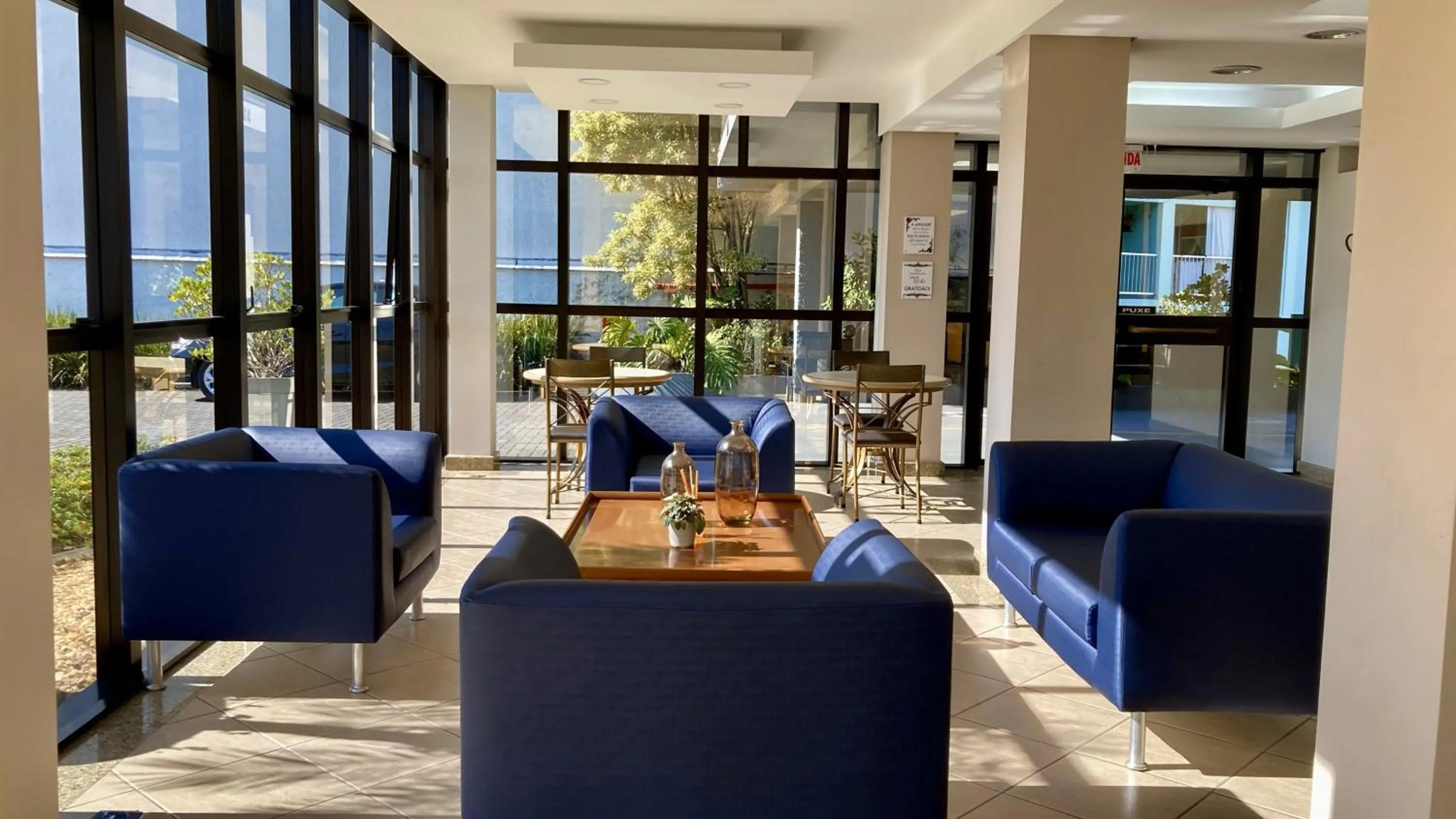 Lobby or reception in Hotel Itajara