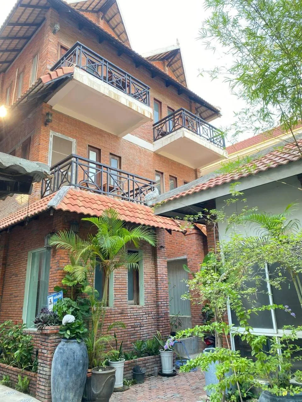 Property building in The Coconut House Hotel