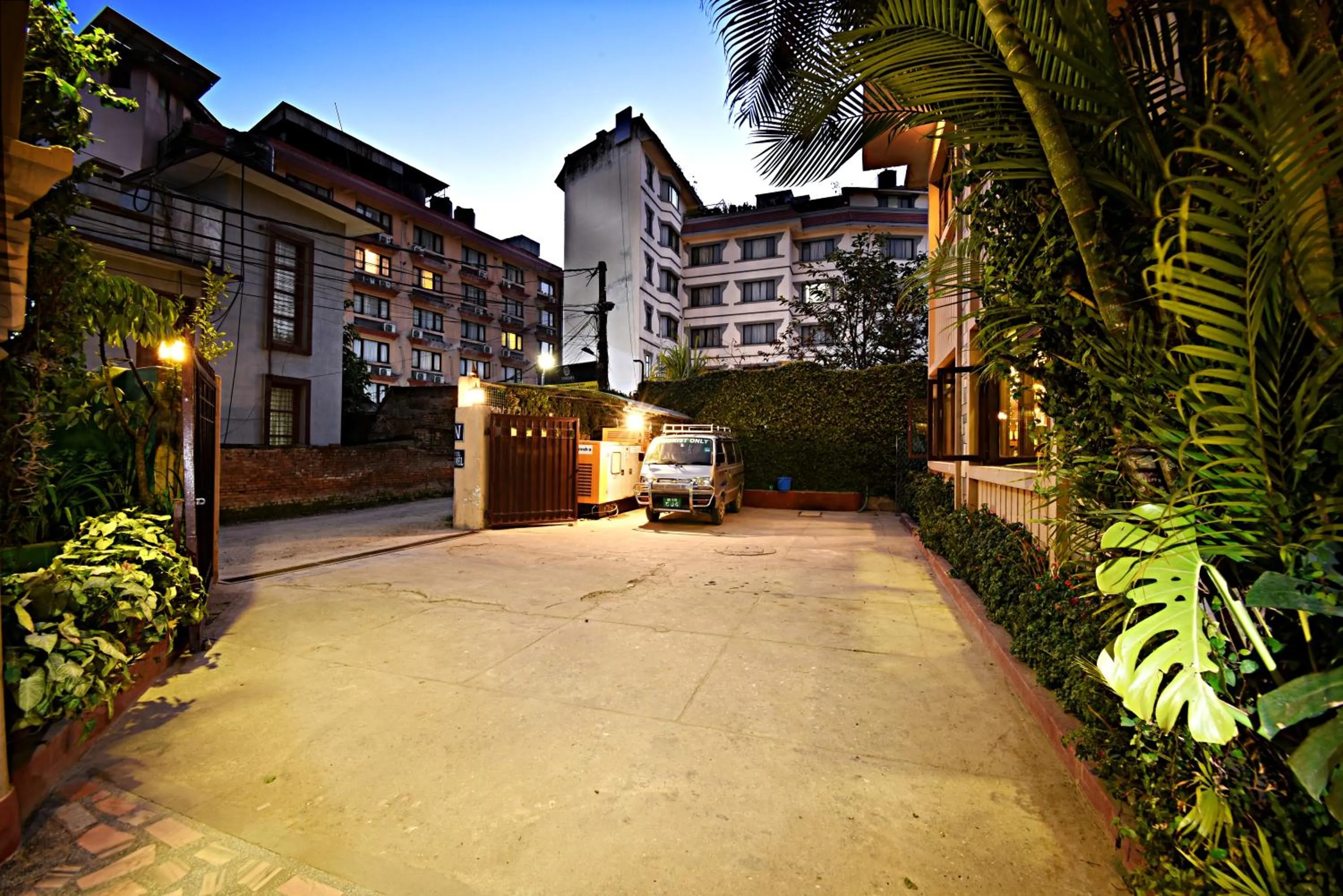 Night in Hotel Thamel