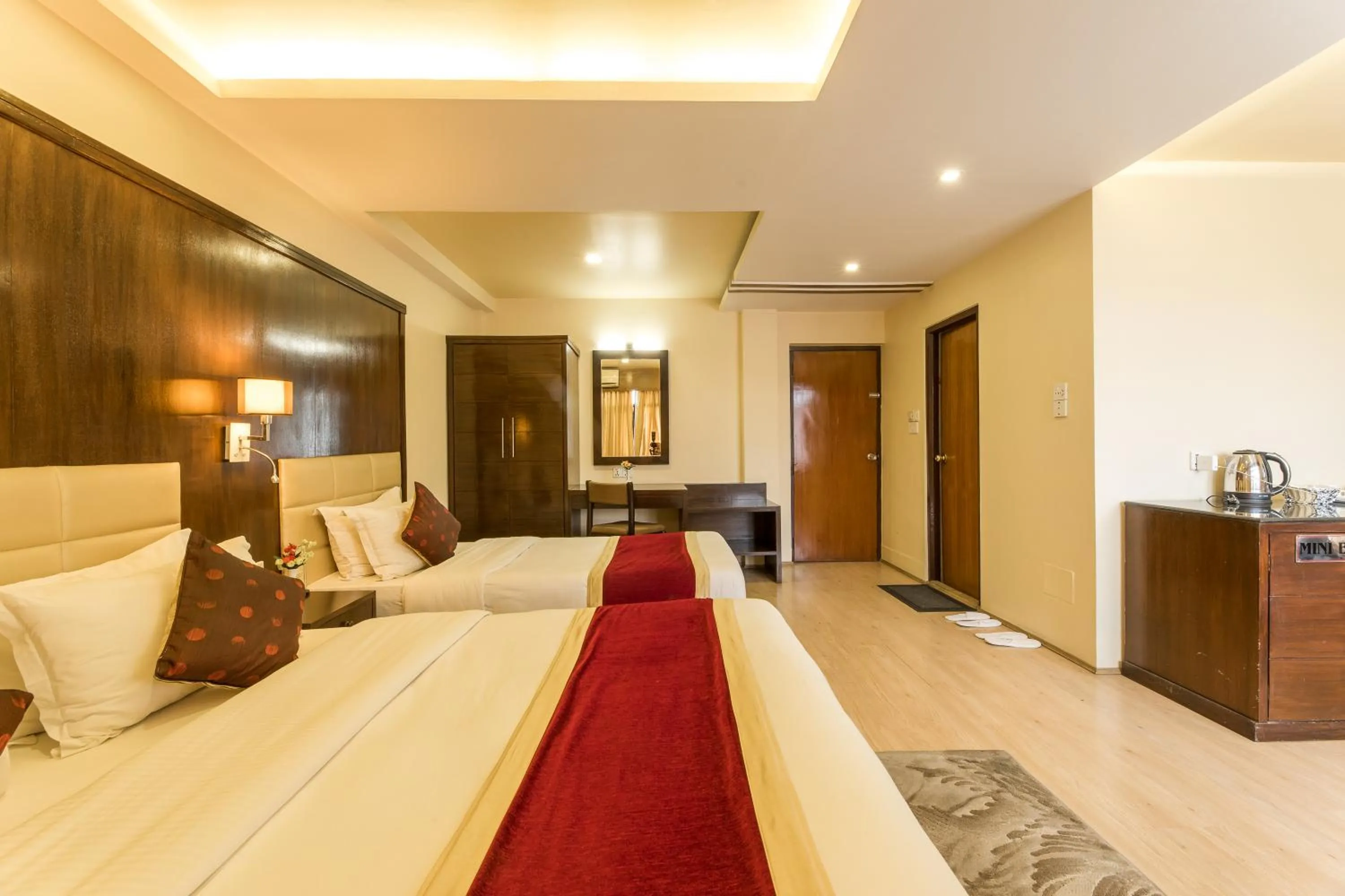 Photo of the whole room, Bed in Hotel Thamel