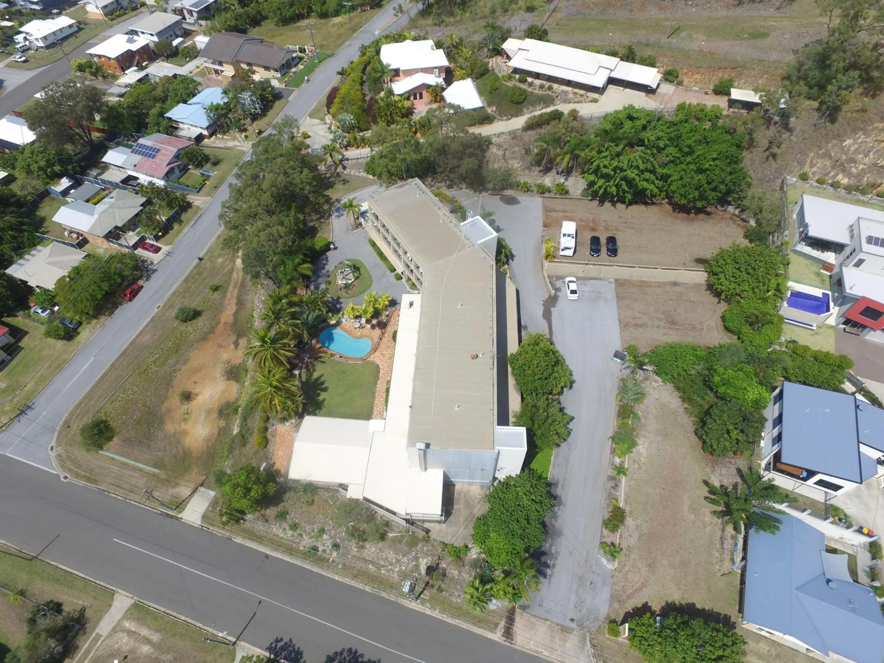 Property building in Camelot Motel Australia