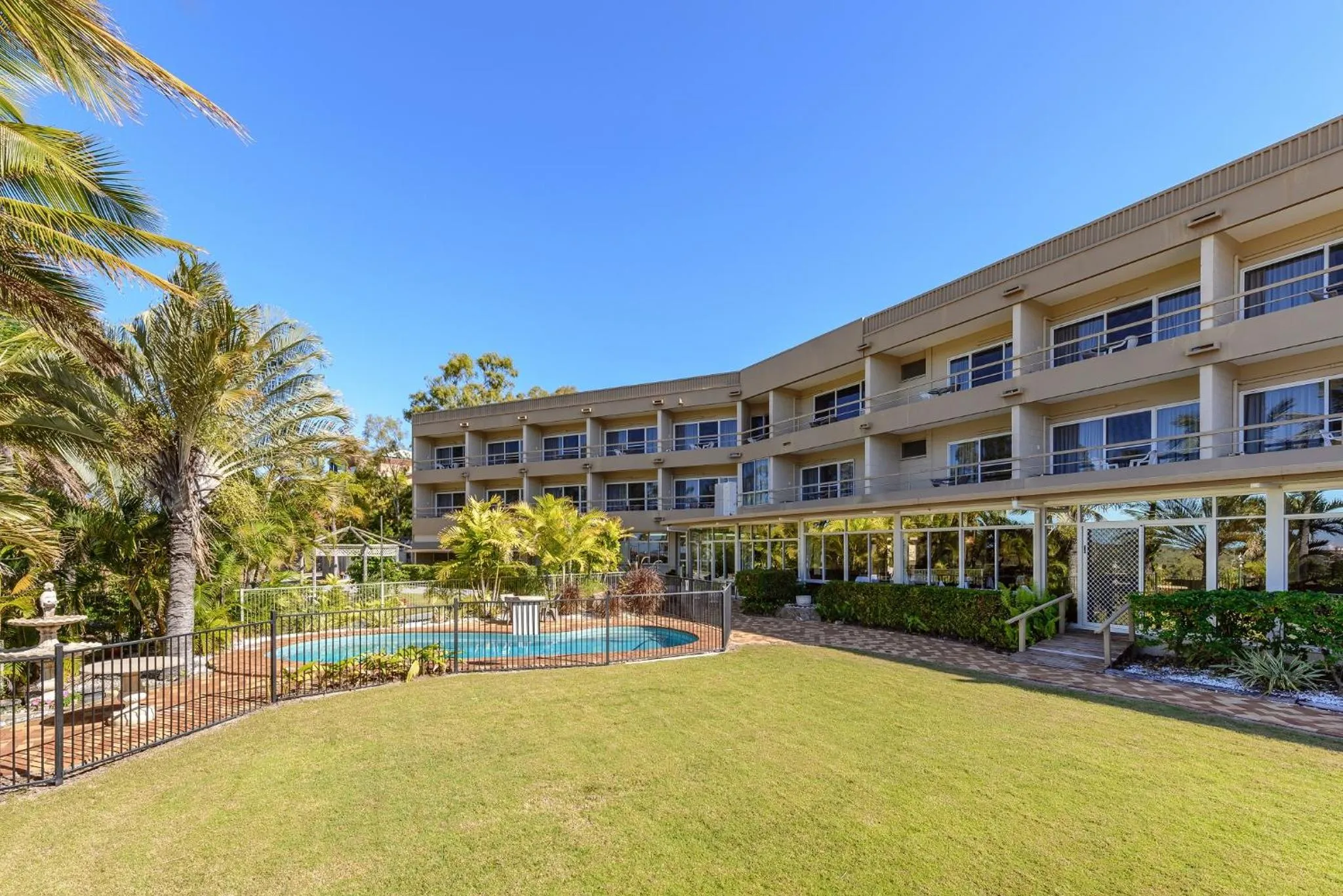 Property building in Camelot Motel Australia