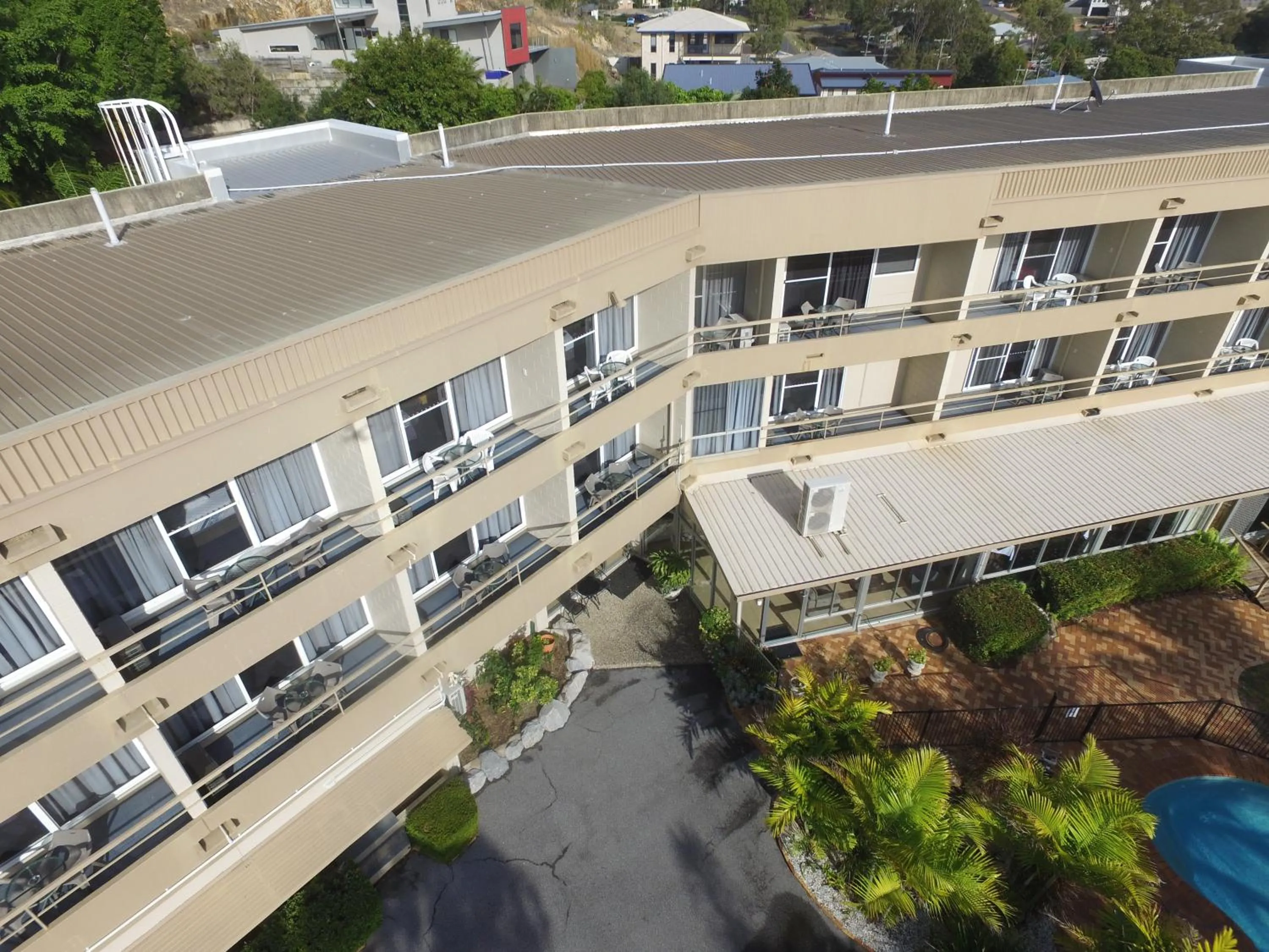 Property building in Camelot Motel Australia