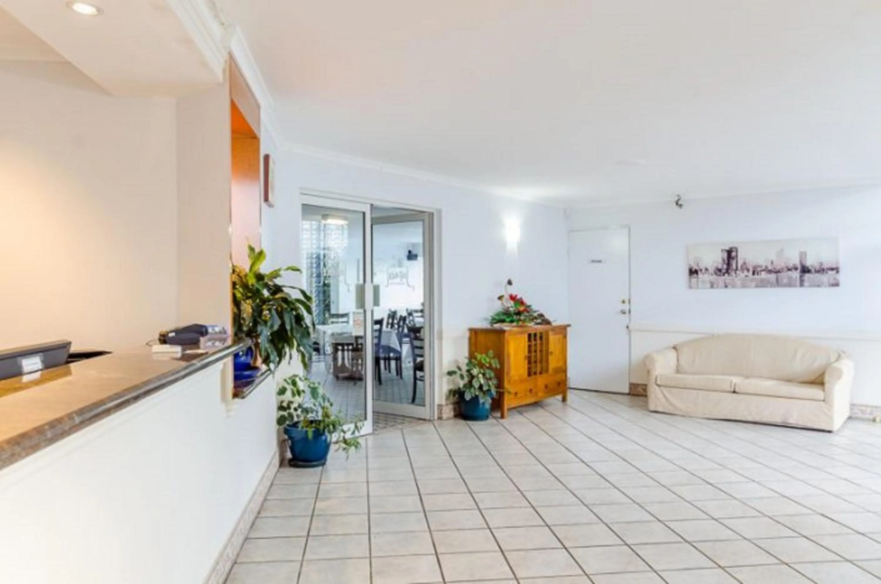 Lobby or reception in Gladstone Palms Motor Inn