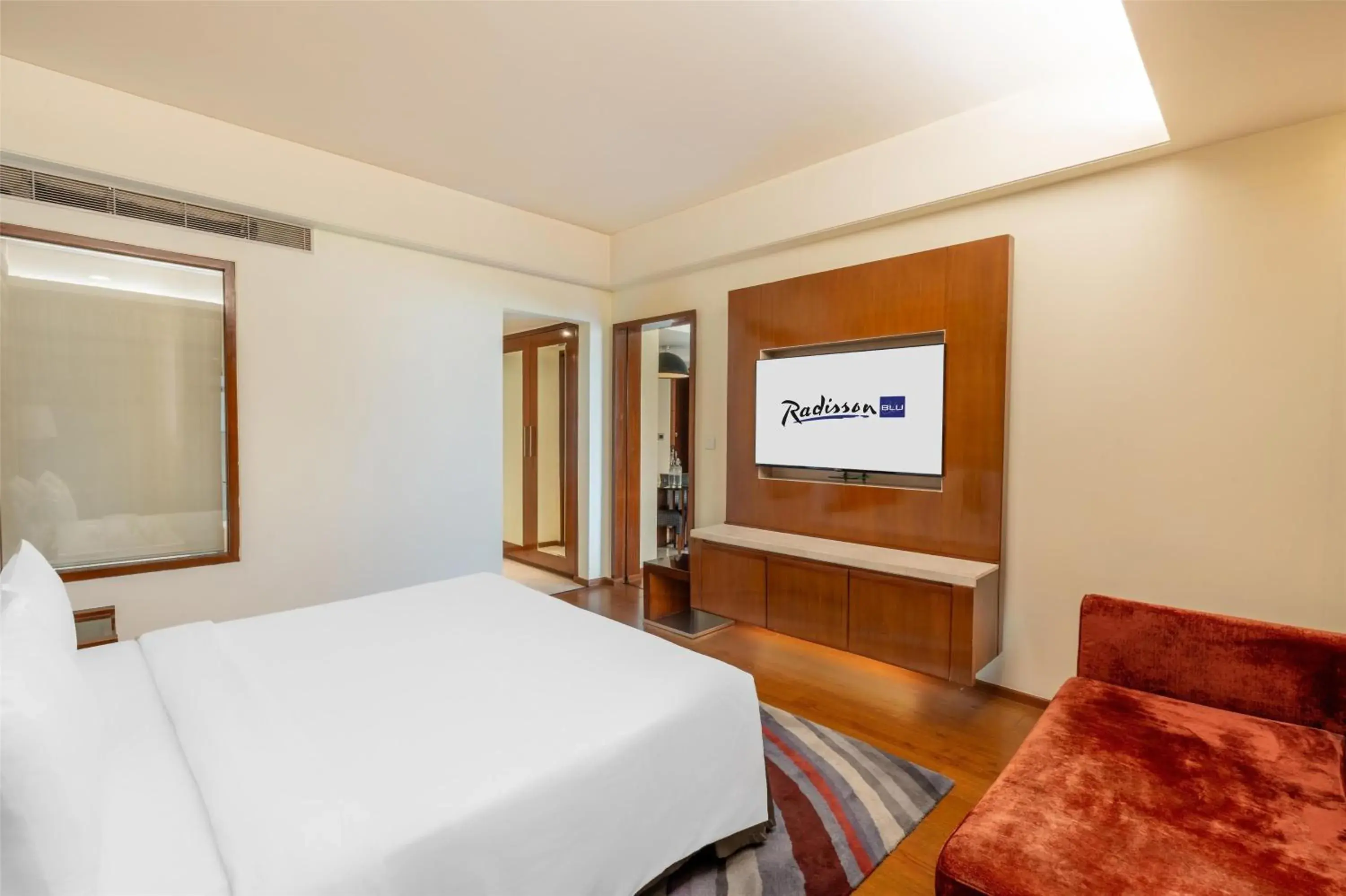 Photo of the whole room, Bed in Radisson Blu Hotel Rudrapur Photo of the whole room, Bed in Radisson Blu Hotel Rudrapur