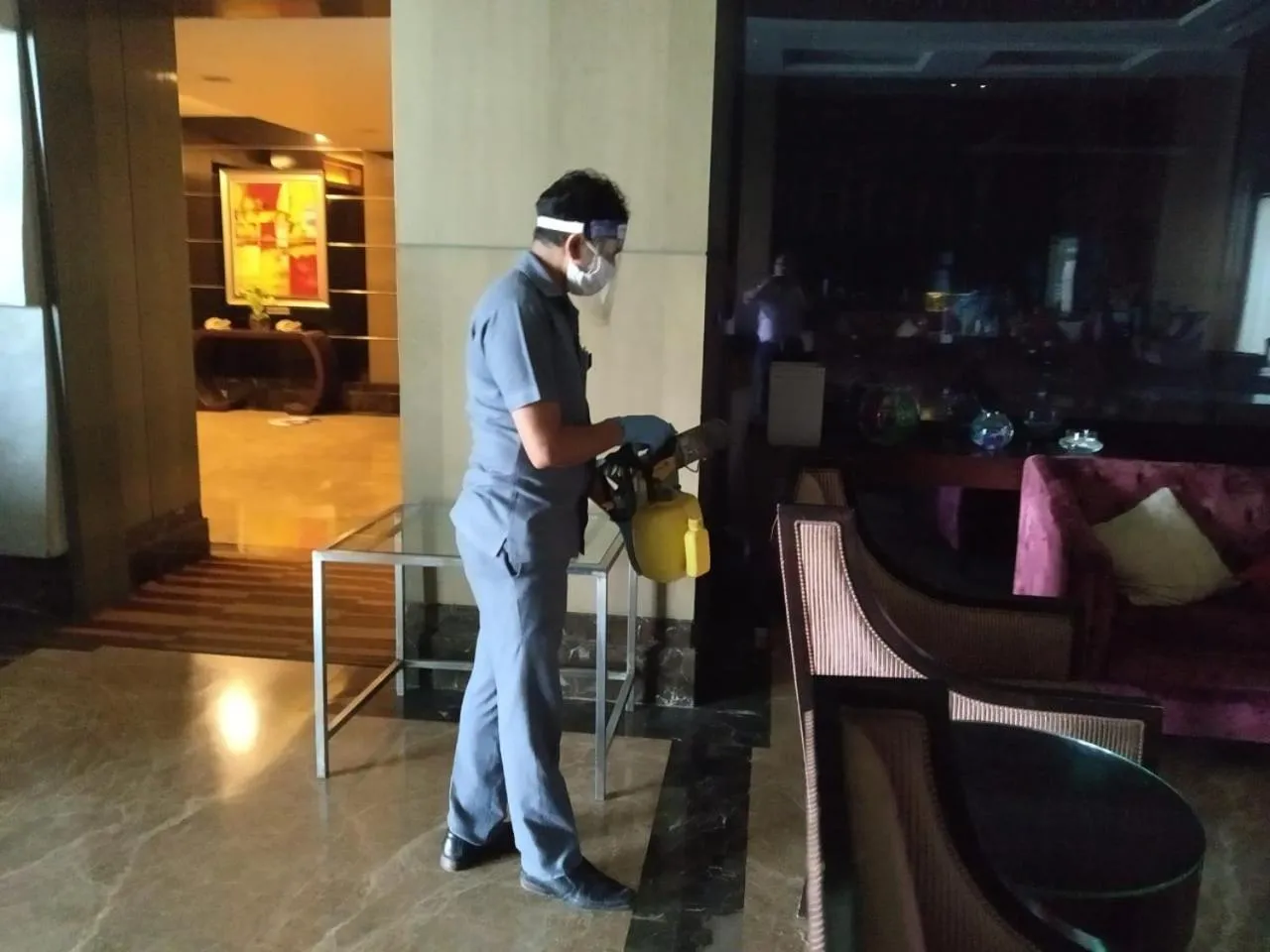 Staff in Radisson Blu Hotel Rudrapur