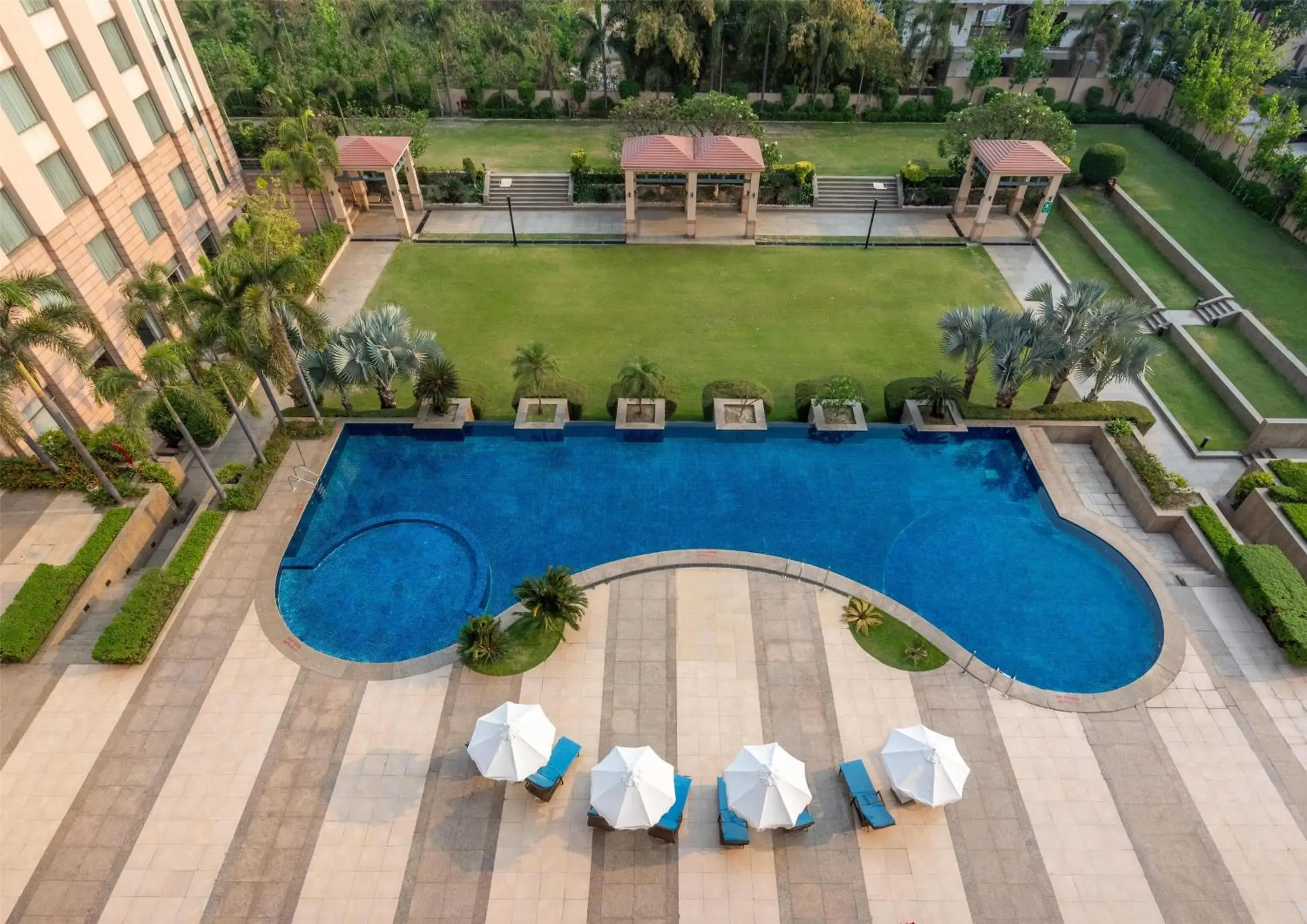 Pool view in Radisson Blu Hotel Rudrapur Pool view in Radisson Blu Hotel Rudrapur