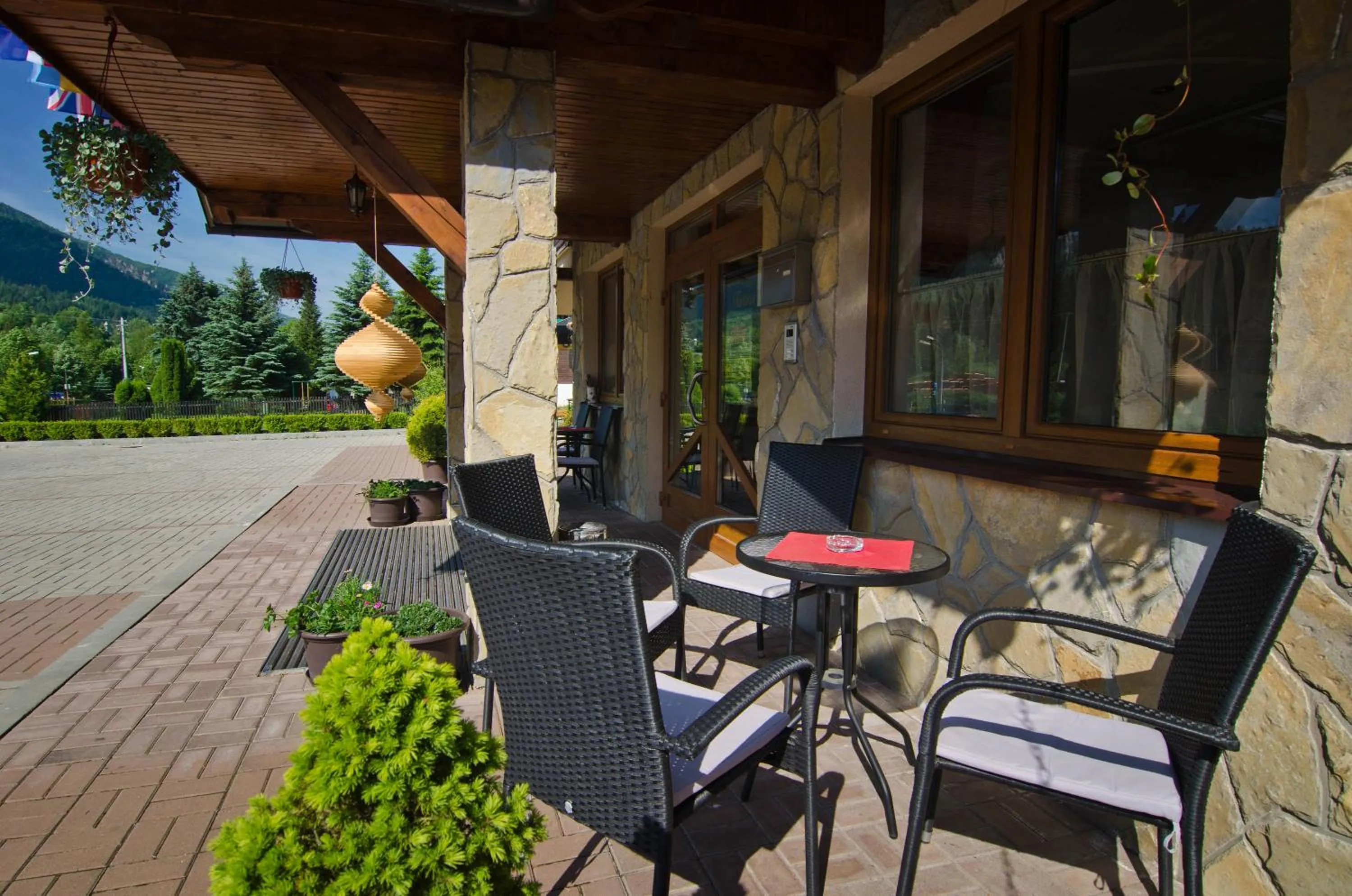 Area and facilities in Garni Hotel Fatra