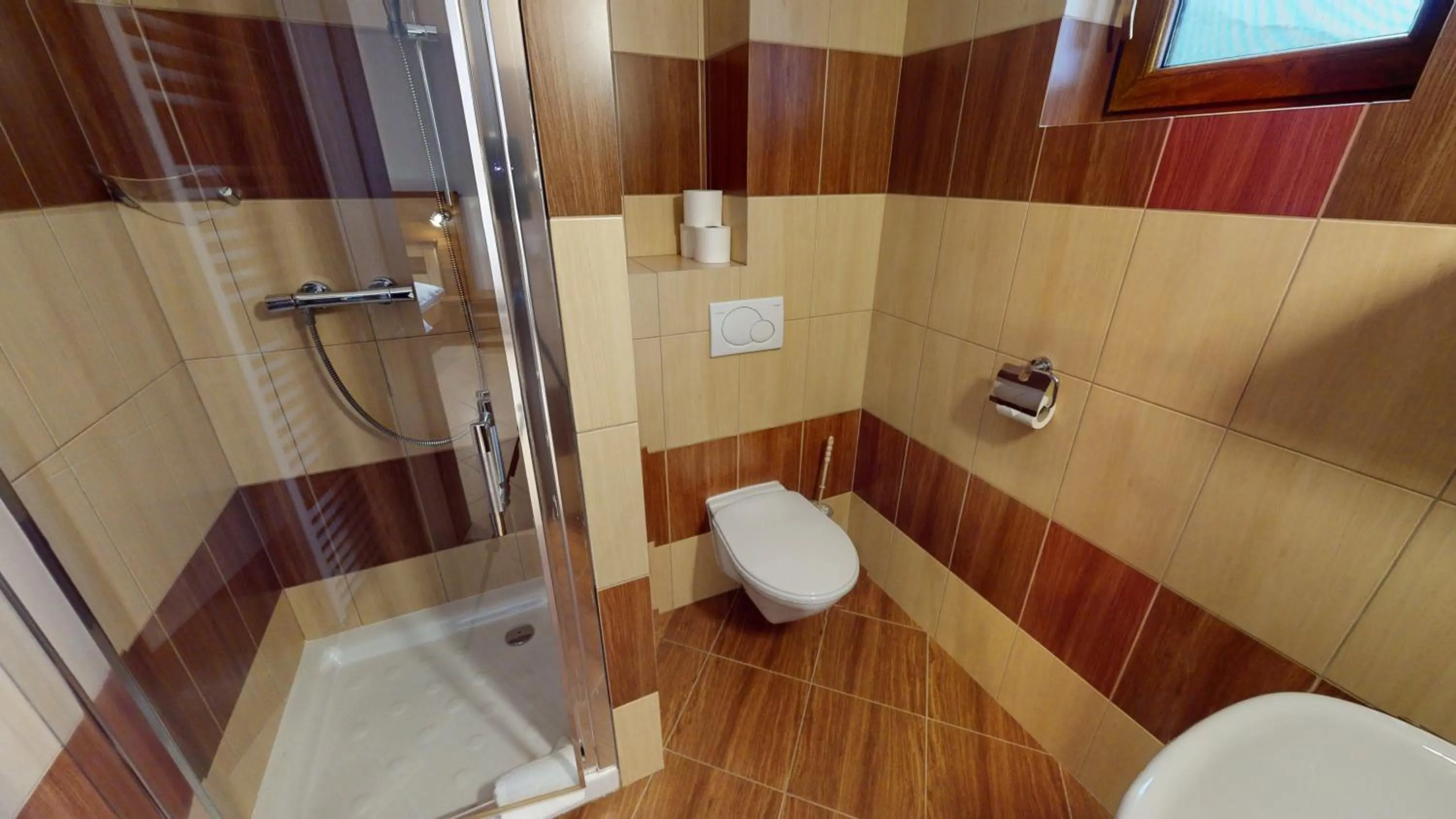 Shower in Garni Hotel Fatra