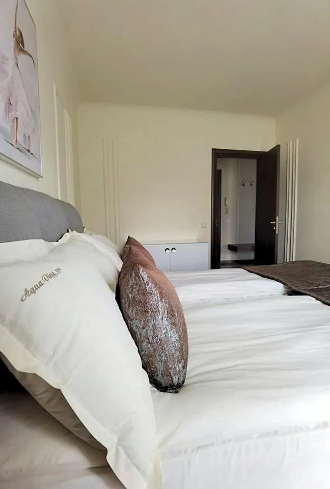Bed in Aqua Viva Spa Hotel