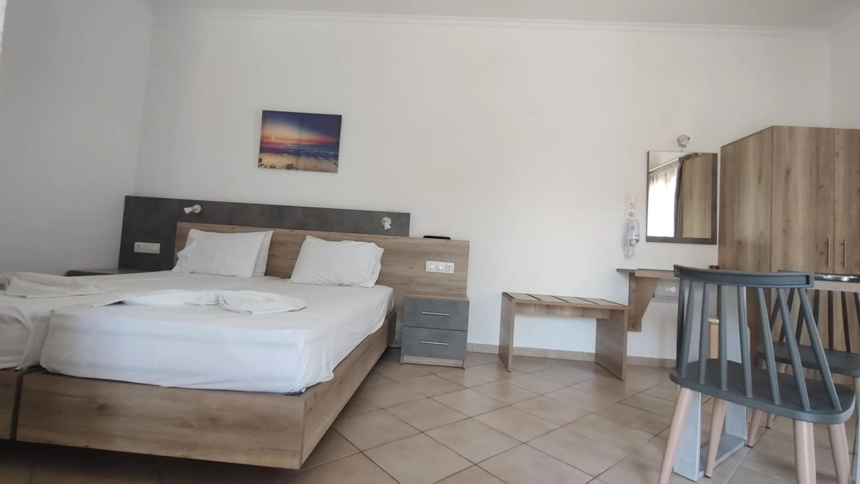 Bedroom, Bed in Smaragda Hotel