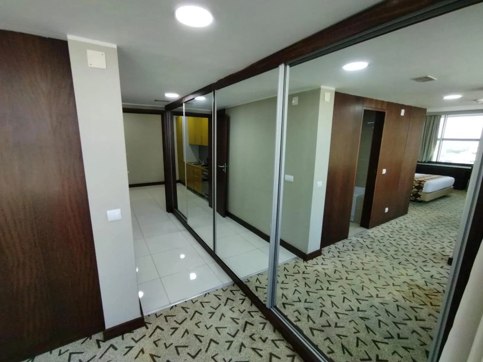 Bedroom in Skyna Hotel Luanda