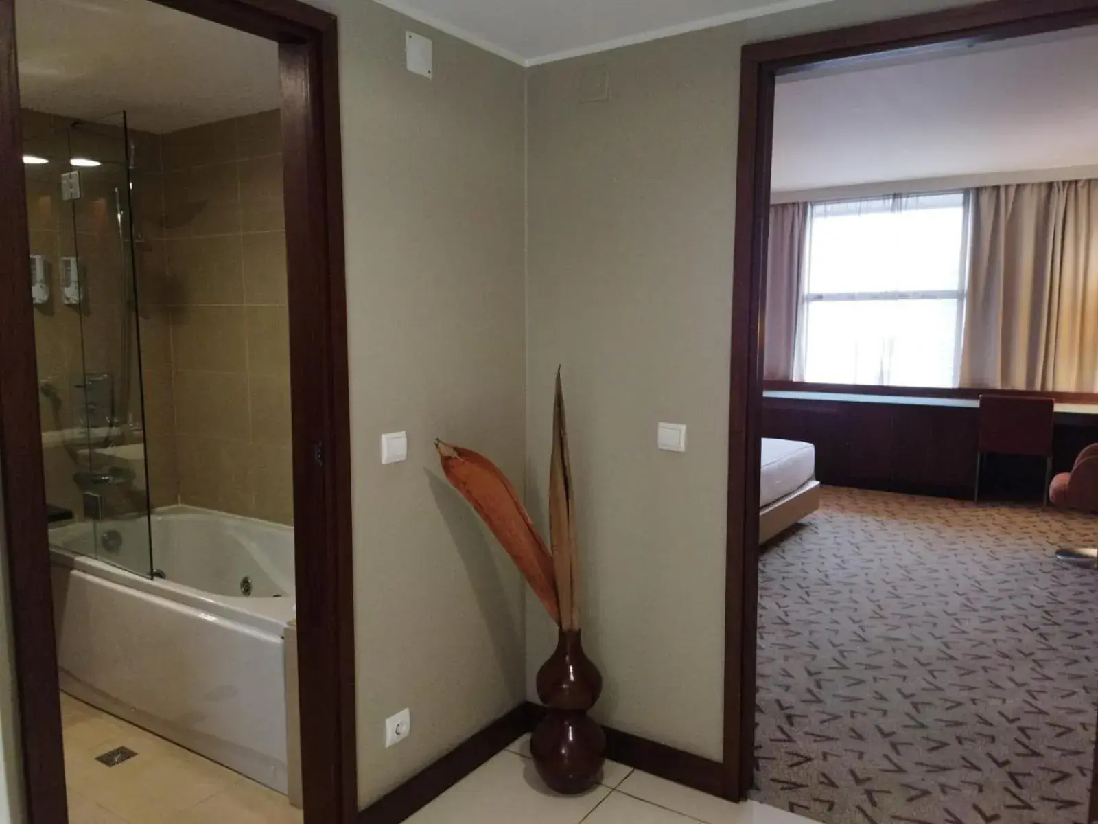 Bed in Skyna Hotel Luanda Bed in Skyna Hotel Luanda