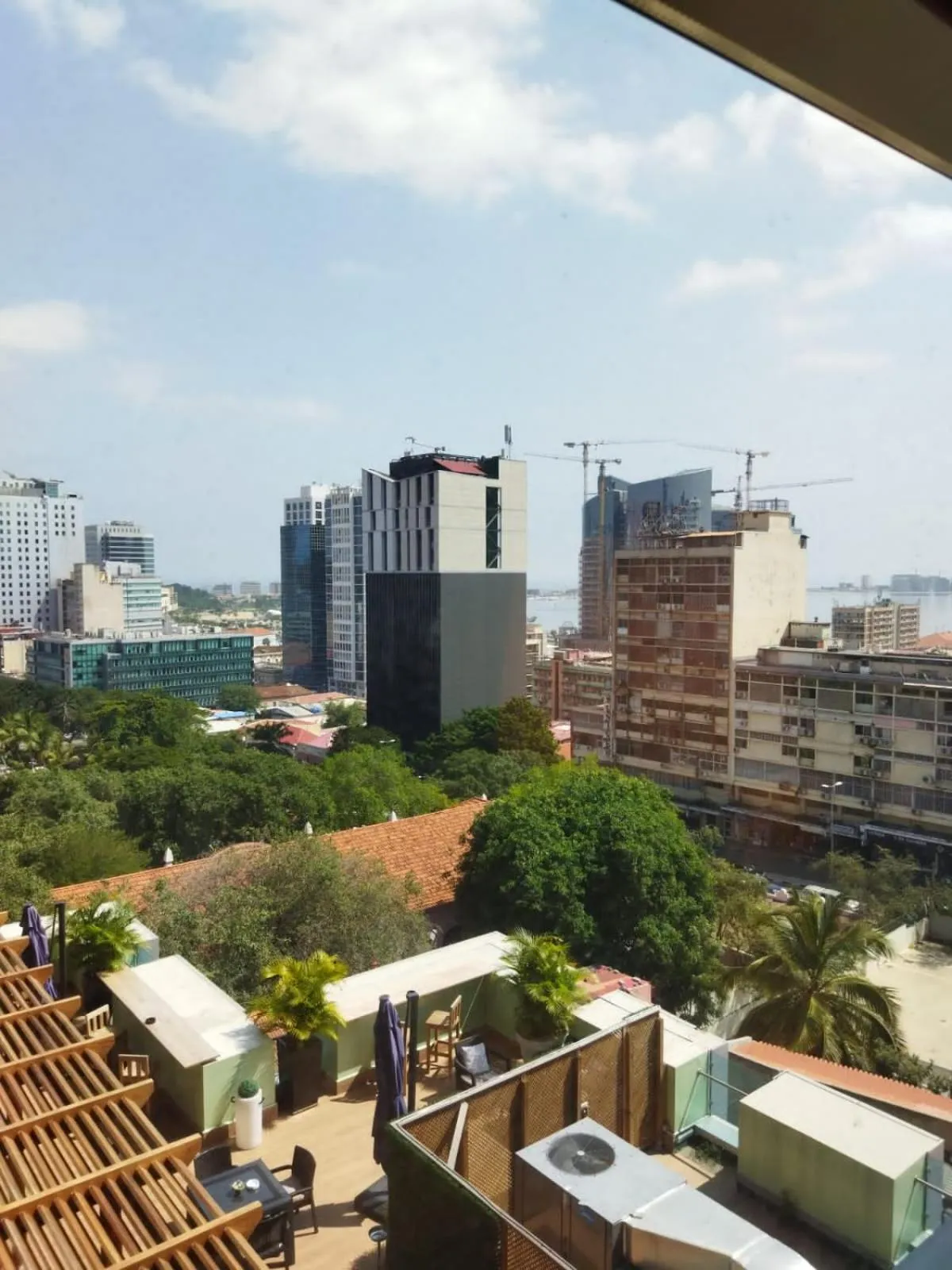 City view in Skyna Hotel Luanda