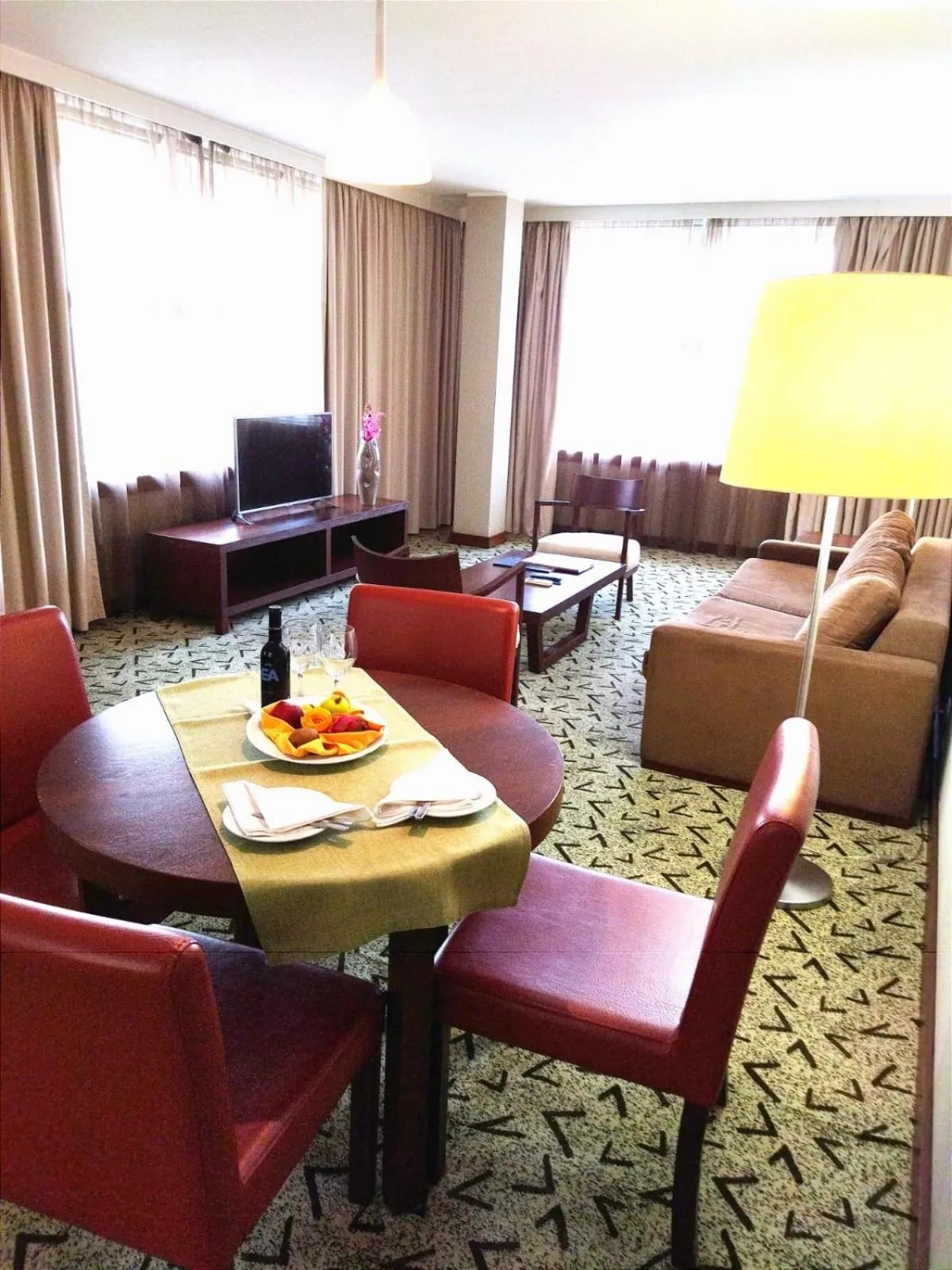 Living room in Skyna Hotel Luanda